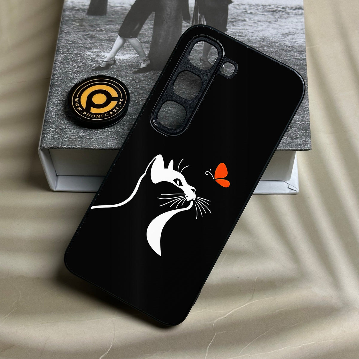 Infinix Hot 70 Pro - Minimalistic Design 3 - Premium Metal Printed Soft Bumper Shock Proof Case