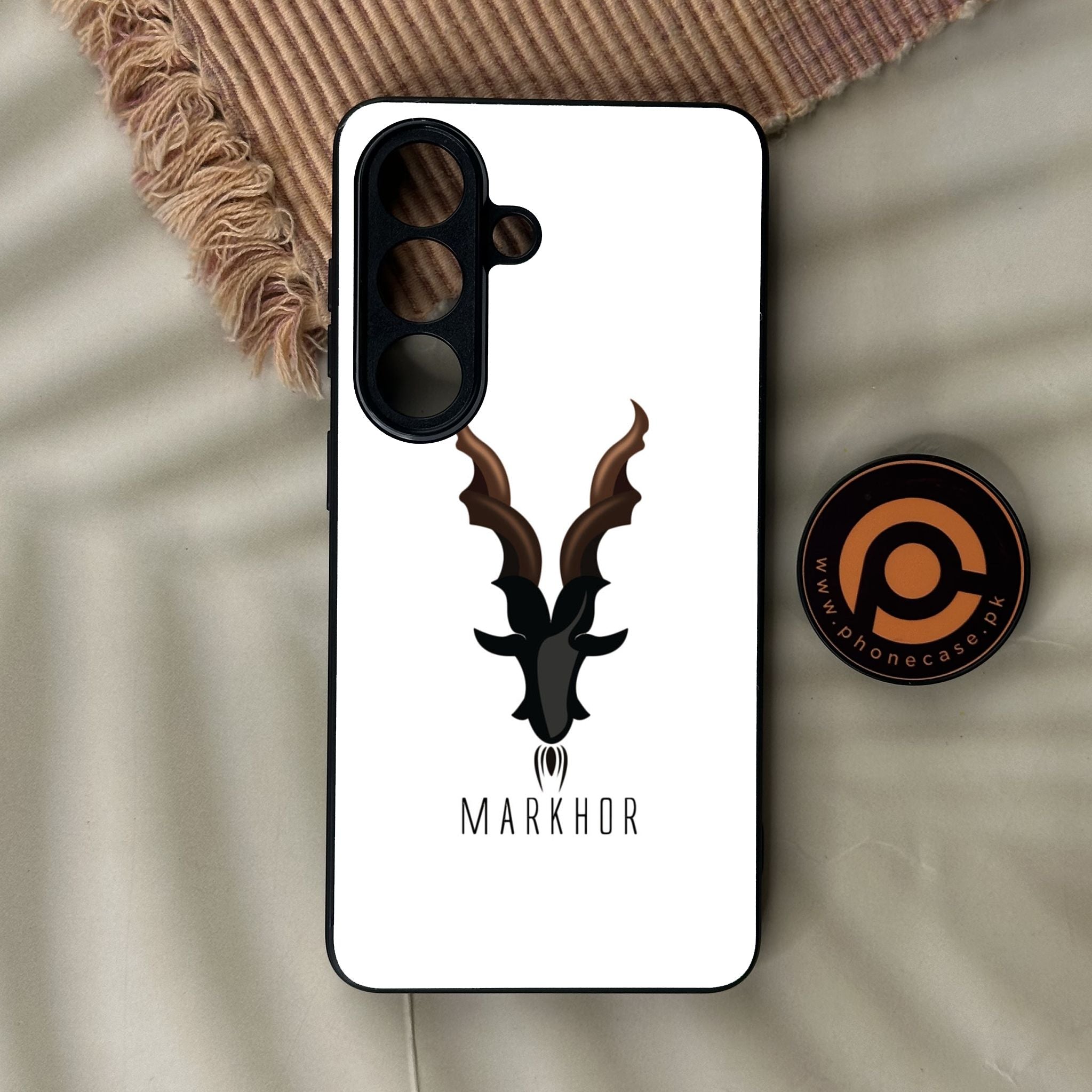 Galaxy S26 - Markhor Design 2 - Premium Metal Printed Soft Bumper Shock Proof Case