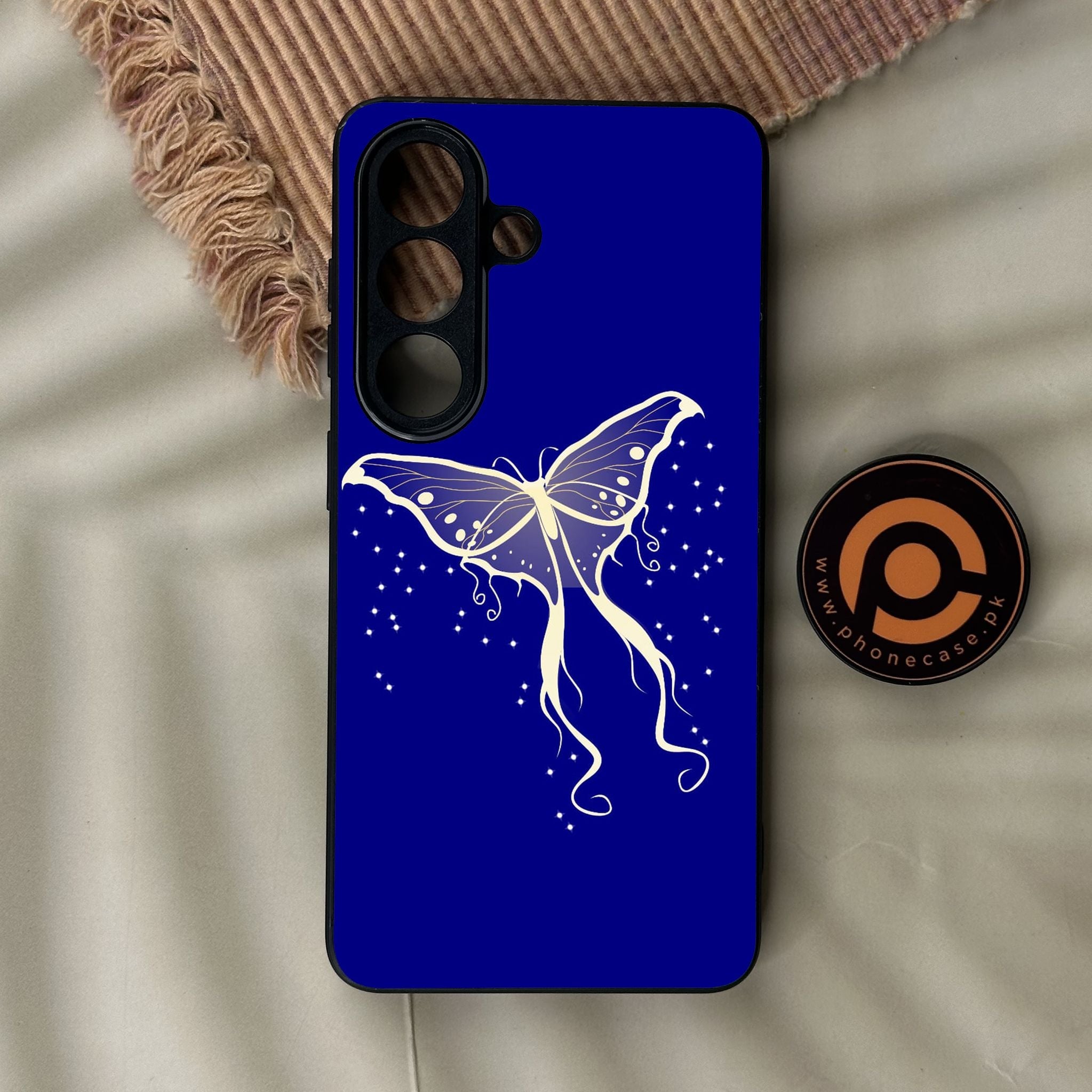 Galaxy S26 - Butterflies Design 1 - Premium Metal Printed Soft Bumper Shock Proof Case