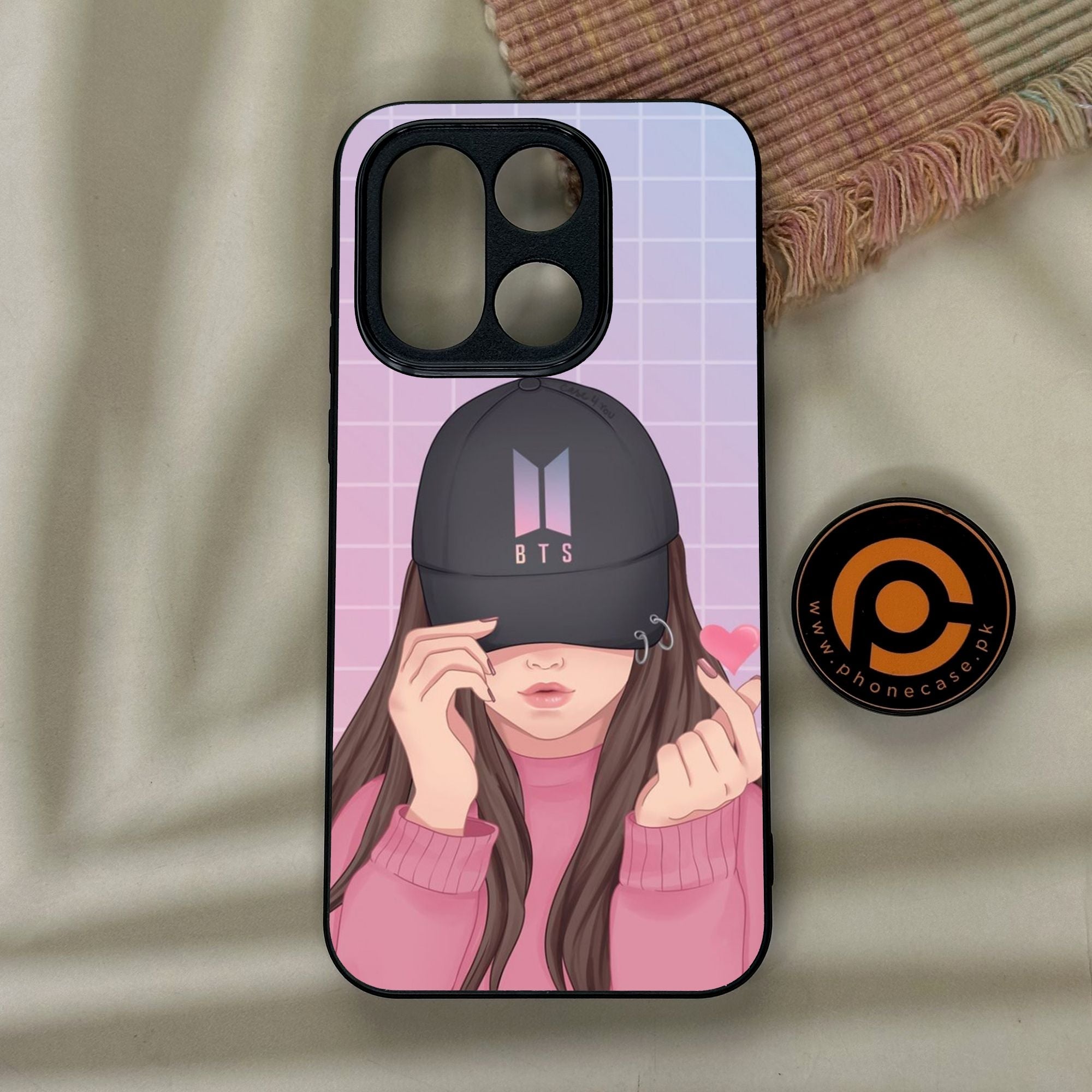 OnePlus 15 - Anime Girls Design 3 - Premium Metal Printed Soft Bumper Shock Proof Case