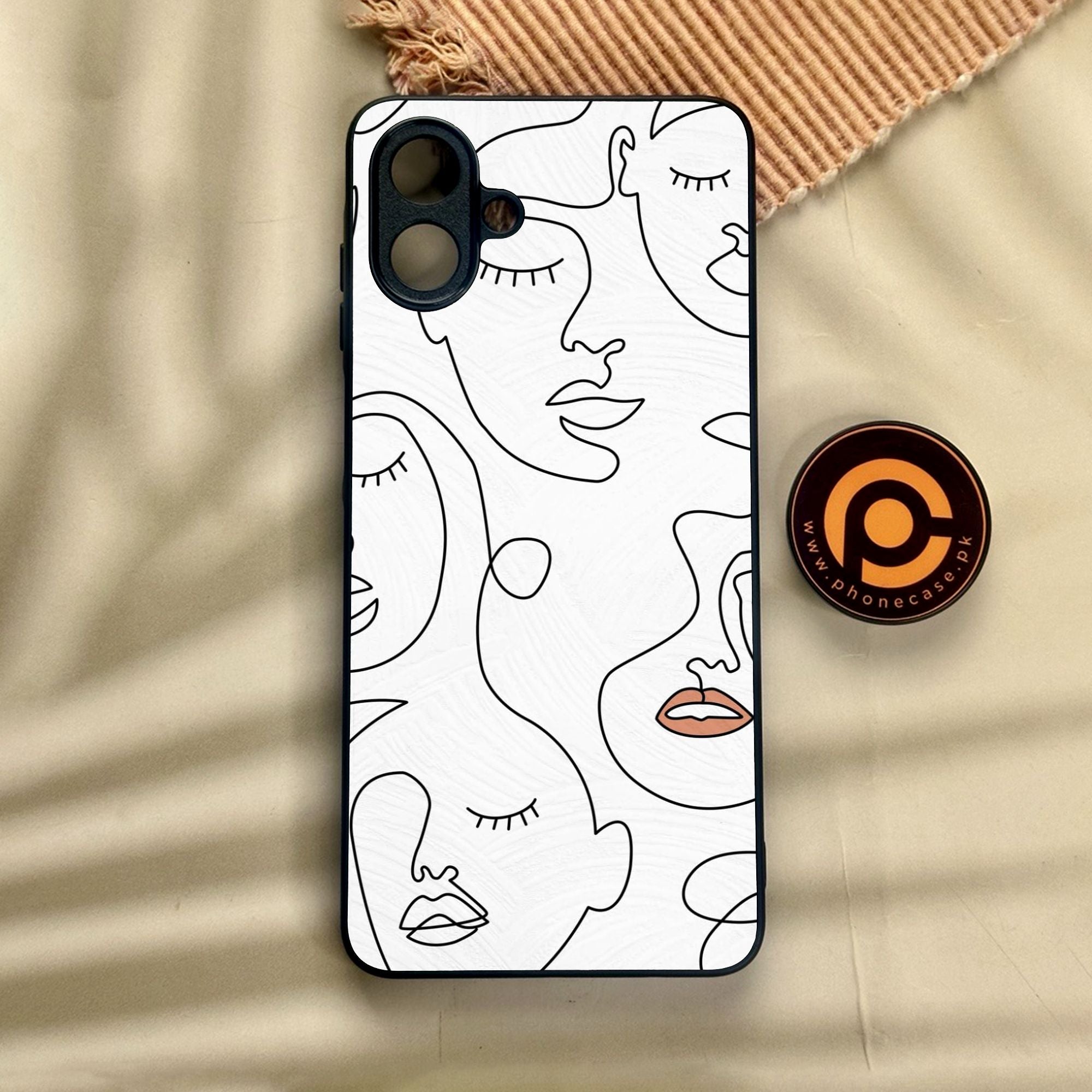 Samsung Galaxy A07 - Girls Design 1 - Premium Metal Printed Soft Bumper Shock Proof Case