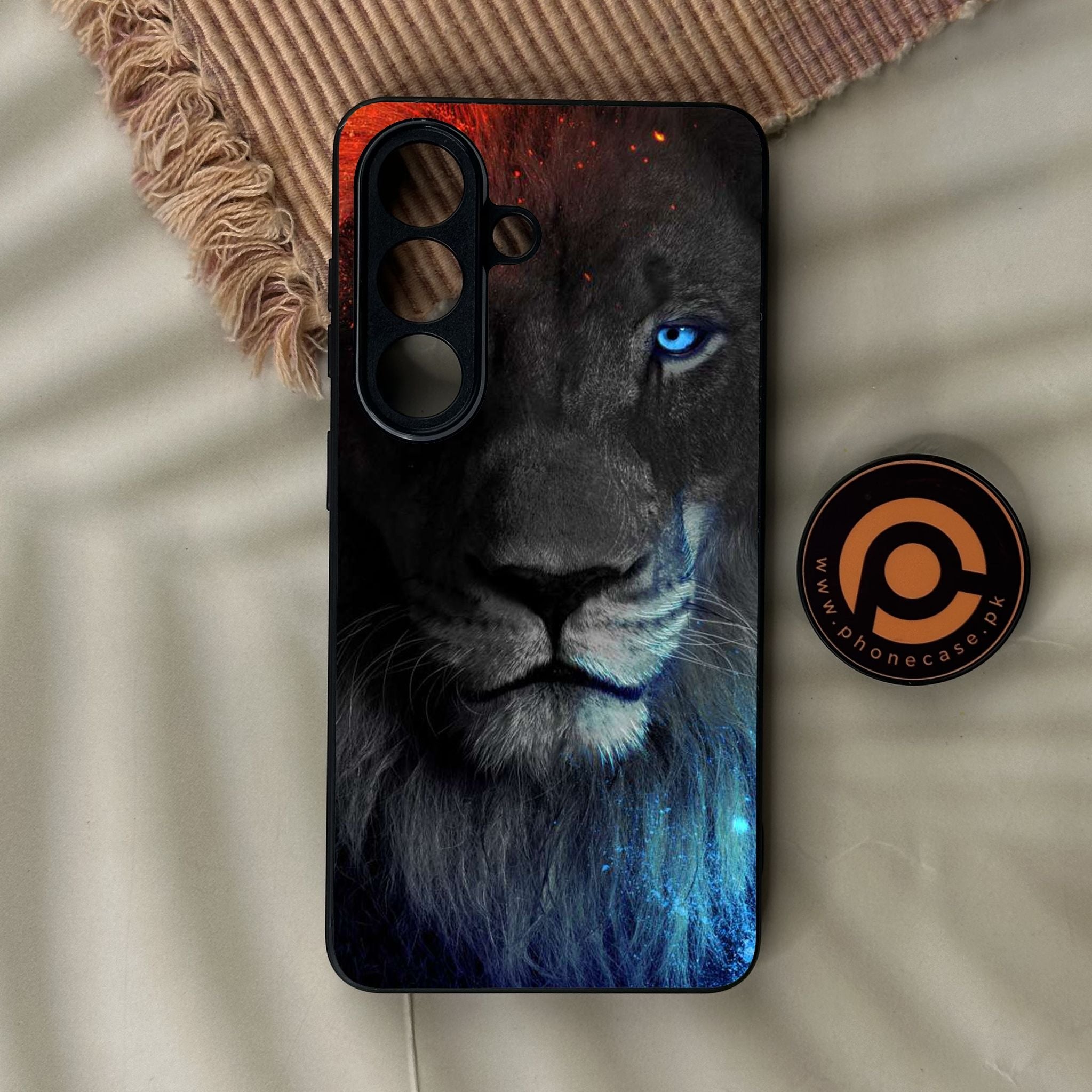 Galaxy S26 - Tiger Design 4 - Premium Metal Printed Soft Bumper Shock Proof Case