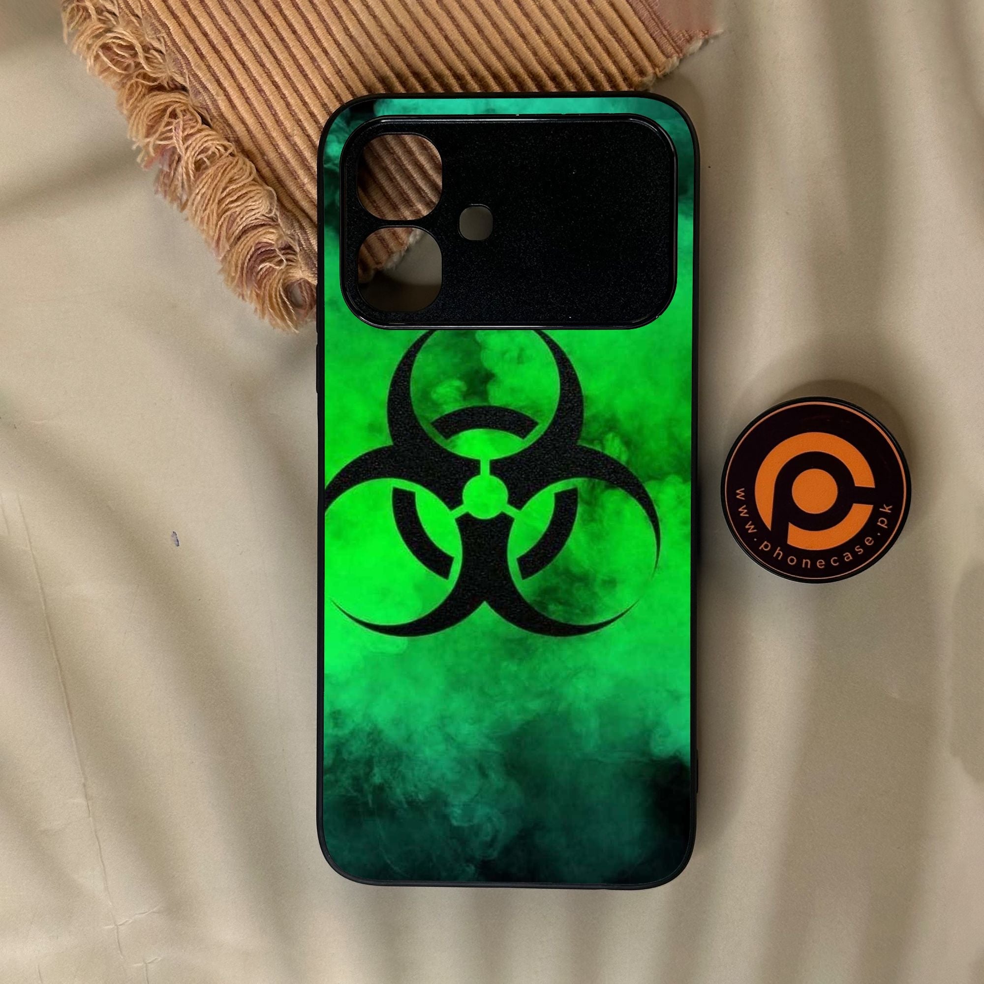Infinix Smart 20 - Biohazard Design 7 - Premium Metal Printed Soft Bumper Shock Proof Case