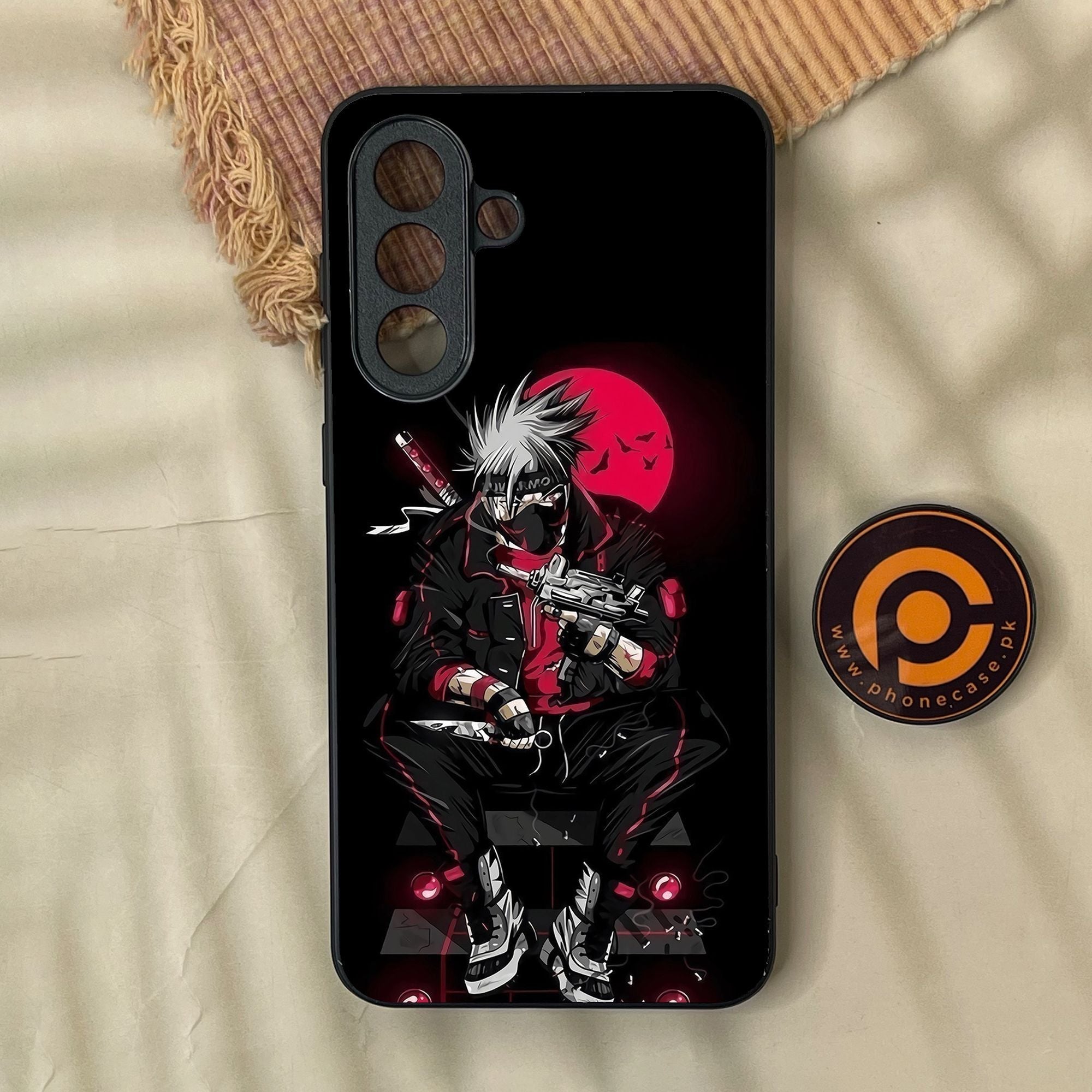 Samsung Galaxy A57 - Anime Series Design 9 - Premium Metal Printed Soft Bumper Shock Proof Case