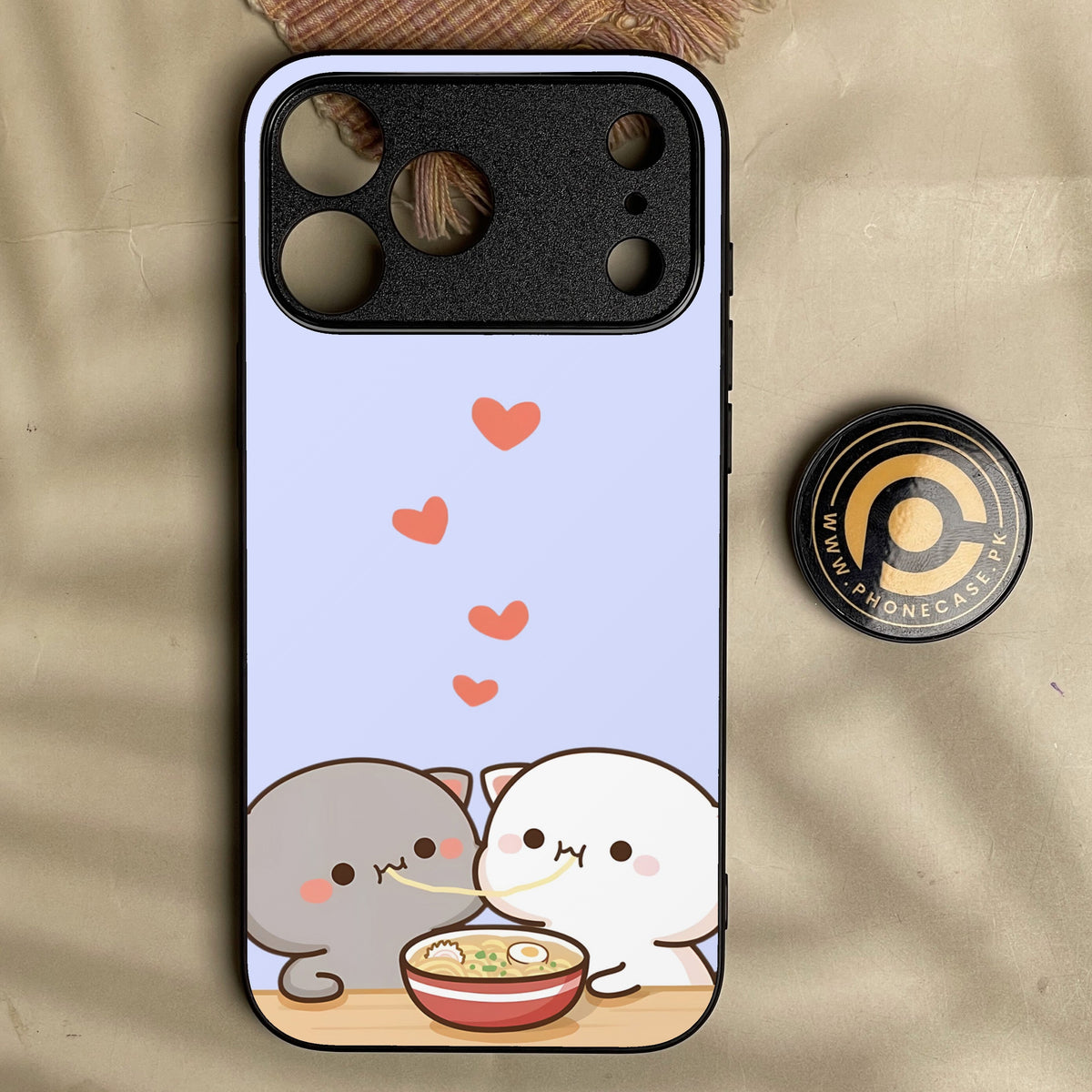Iphone 18 Pro - Cute Bubu Dudu Design 10 - Premium Metal Printed Soft Bumper Shock Proof Case