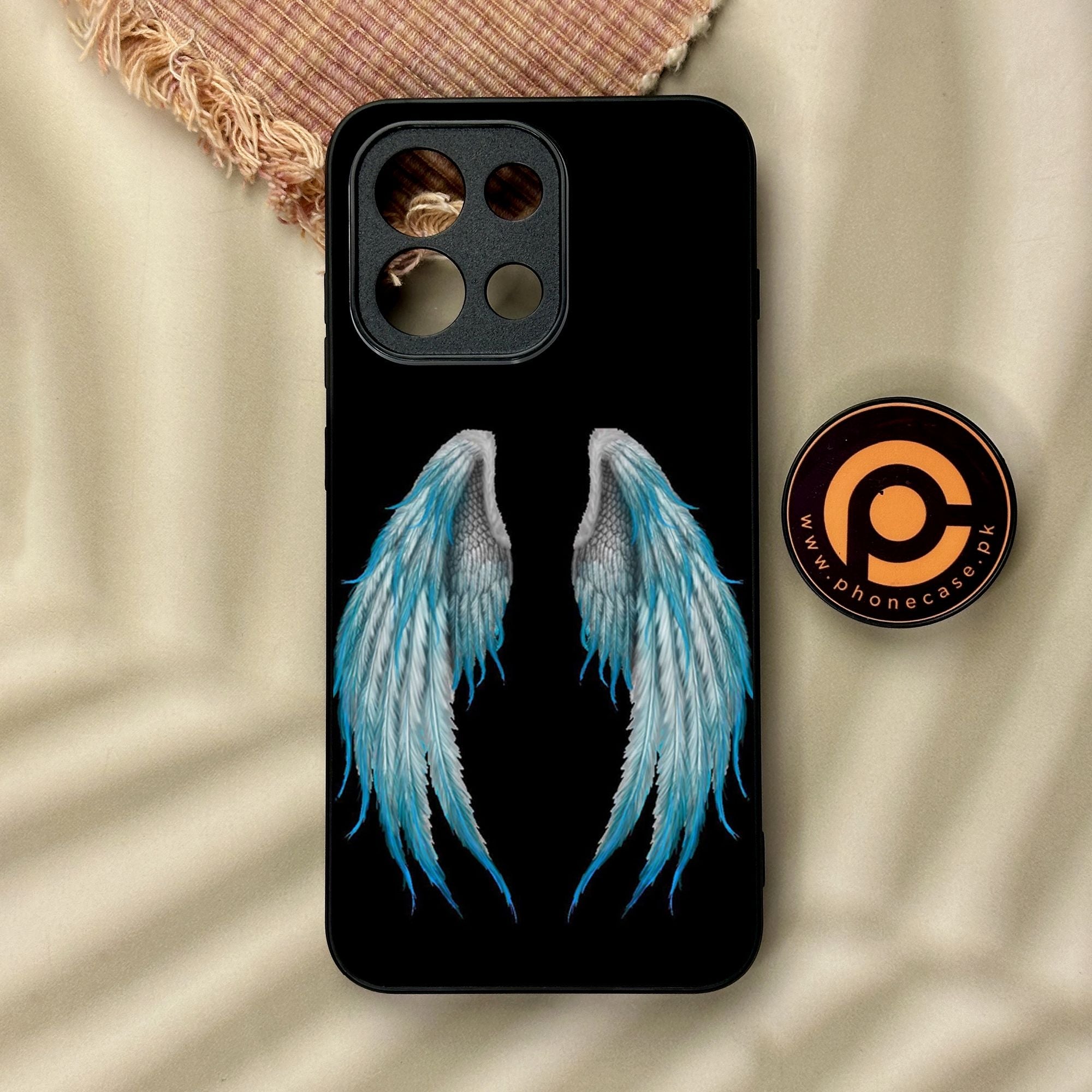 OnePlus 13s - Angel Wings Design 4 - Premium Metal Printed Soft Bumper Shock Proof Case