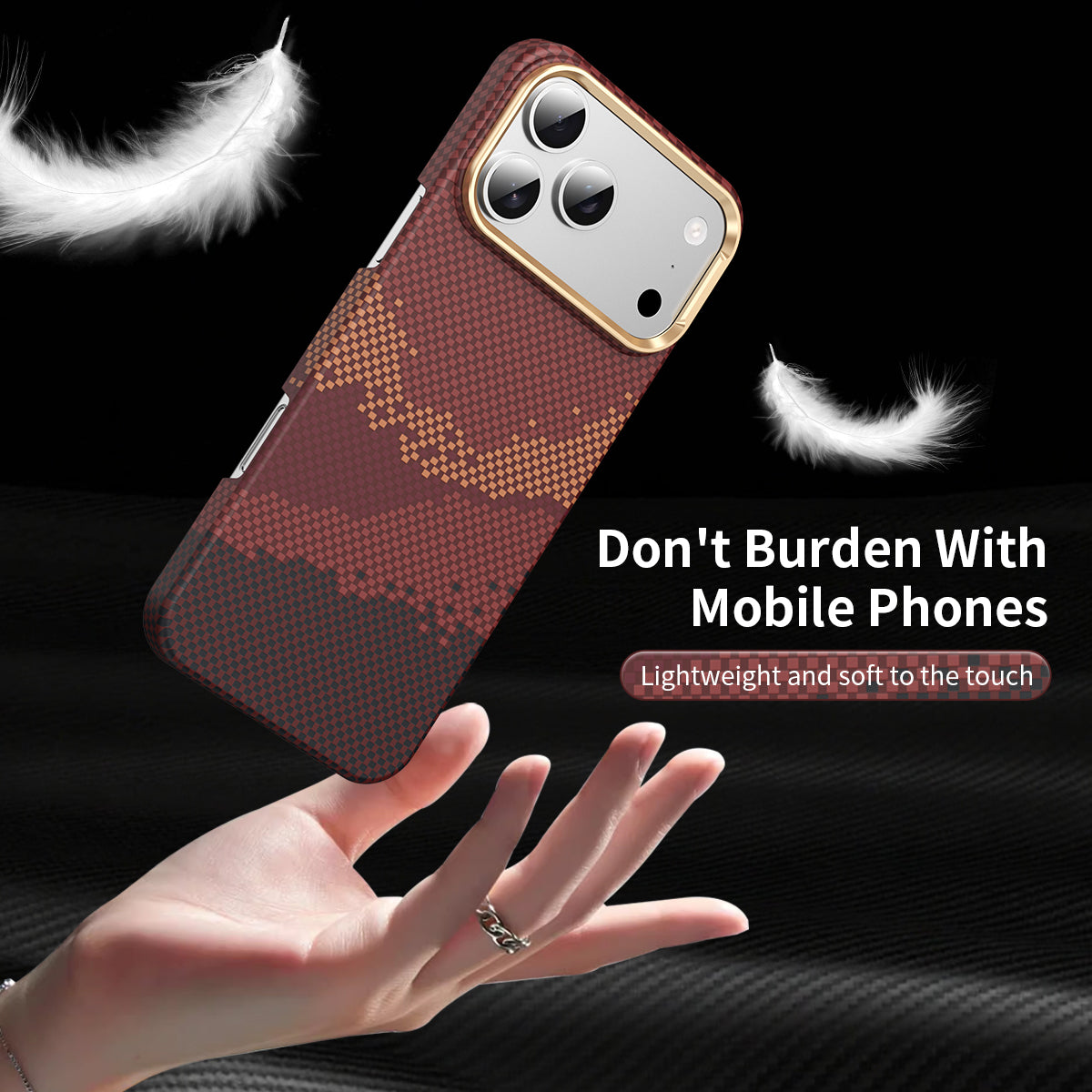 Galaxy S26 Ultra - Aqua Fade - Premium Aramid Fiber MagSafe Case with Built-in Camera Bezel
