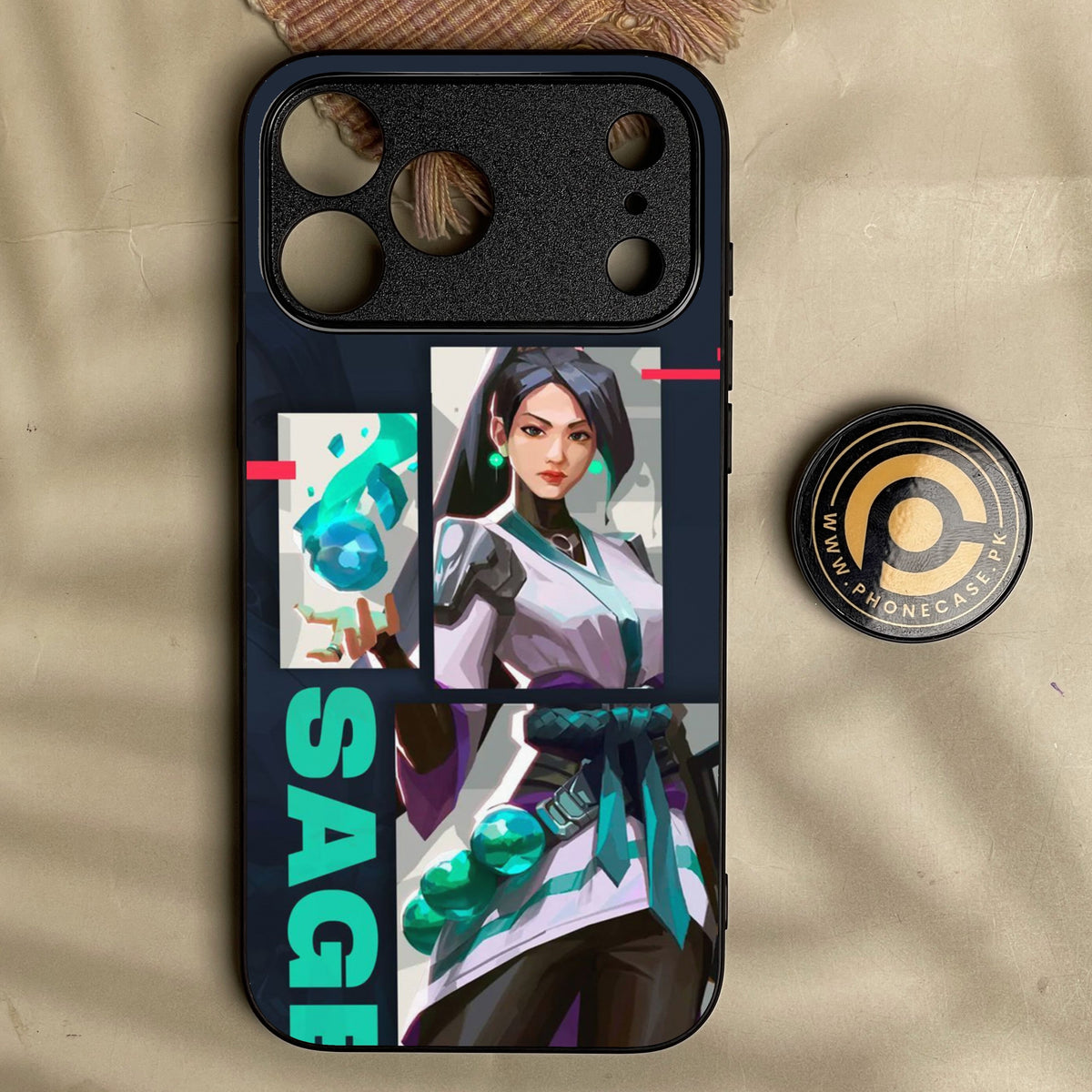 Iphone 18 Pro - Battle-ready Design 1 - Premium Metal Printed Soft Bumper Shock Proof Case