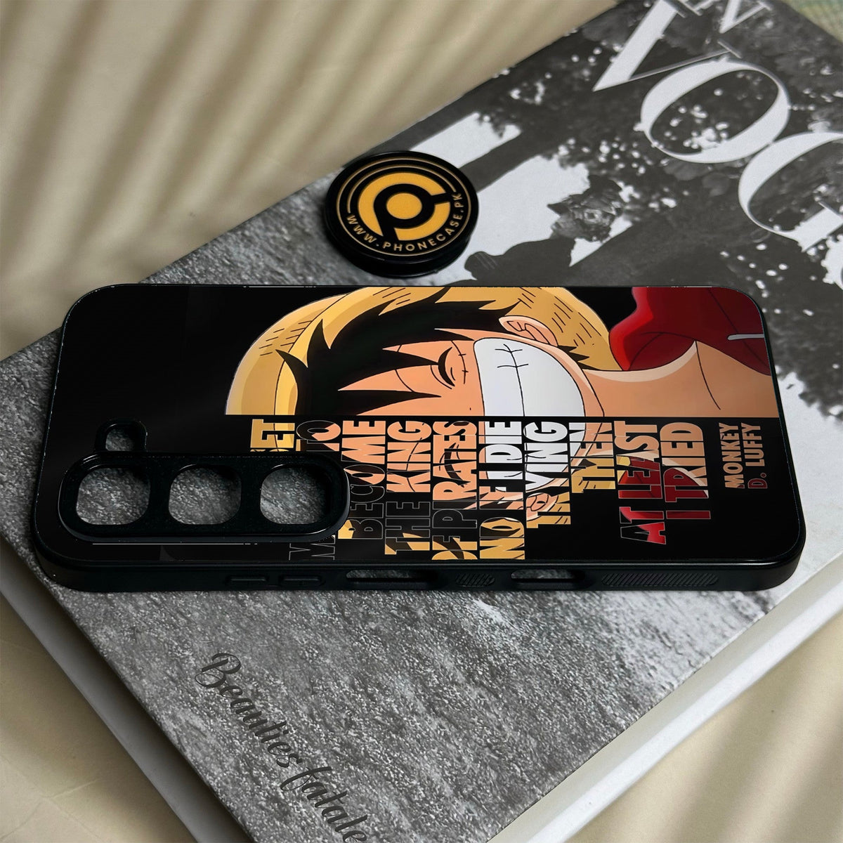 Infinix Hot 70 Pro - Anime - Premium Metal Printed Soft Bumper Shock Proof Case