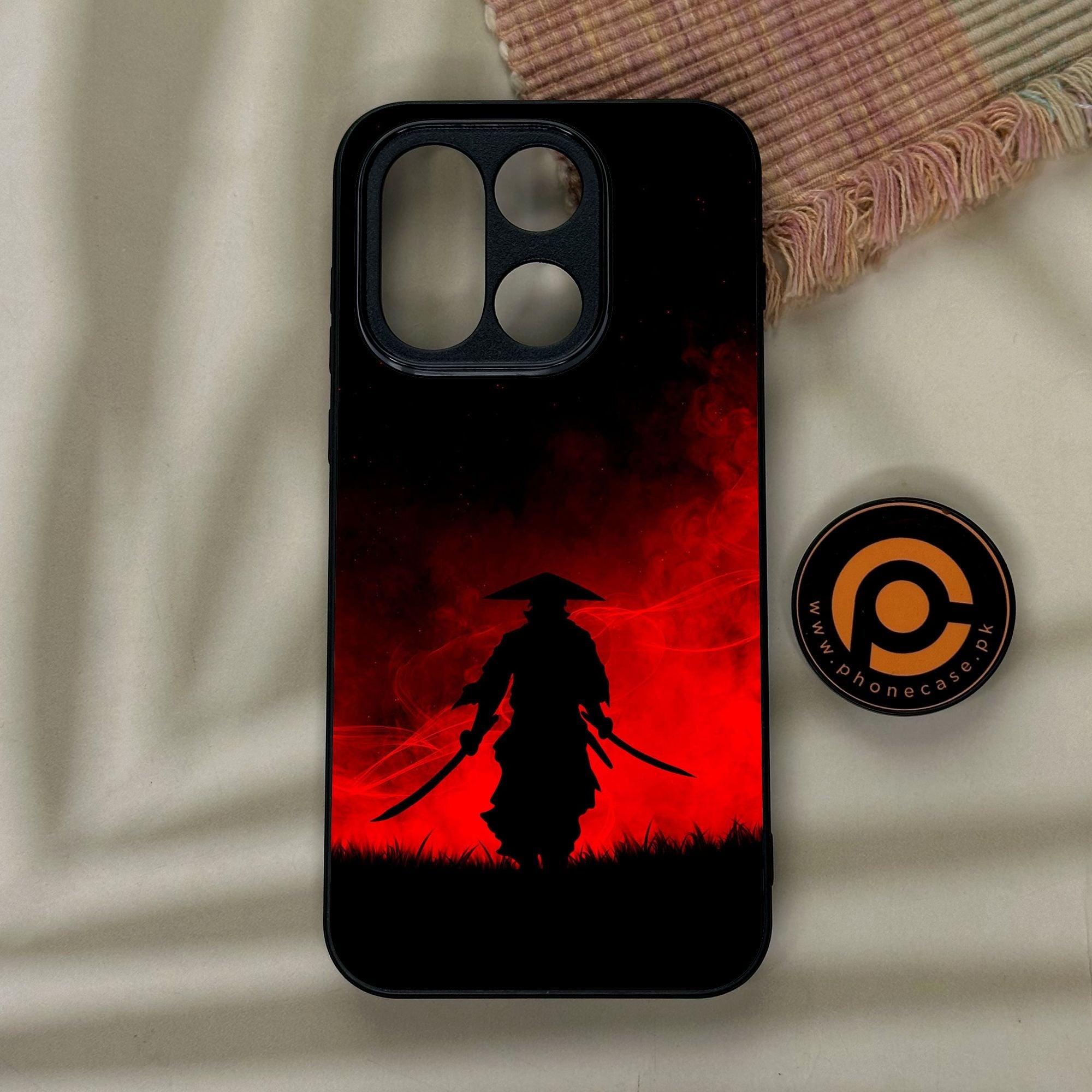 OnePlus 15 - Ninja Design 1 - Premium Metal Printed Soft Bumper Shock Proof Case