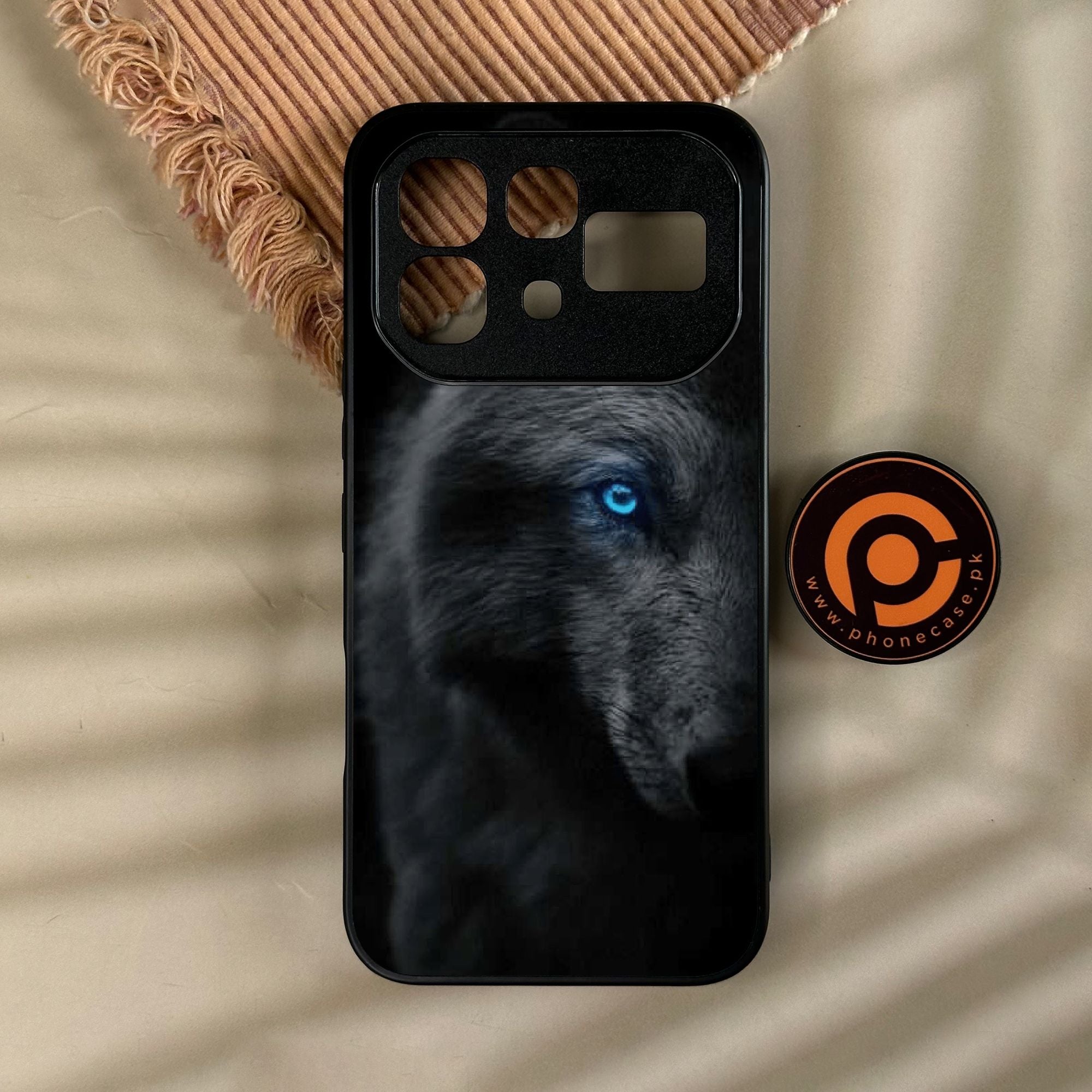 Infinix Note 60 - Black Art Design 8 - Premium Metal Printed Soft Bumper Shock Proof Case