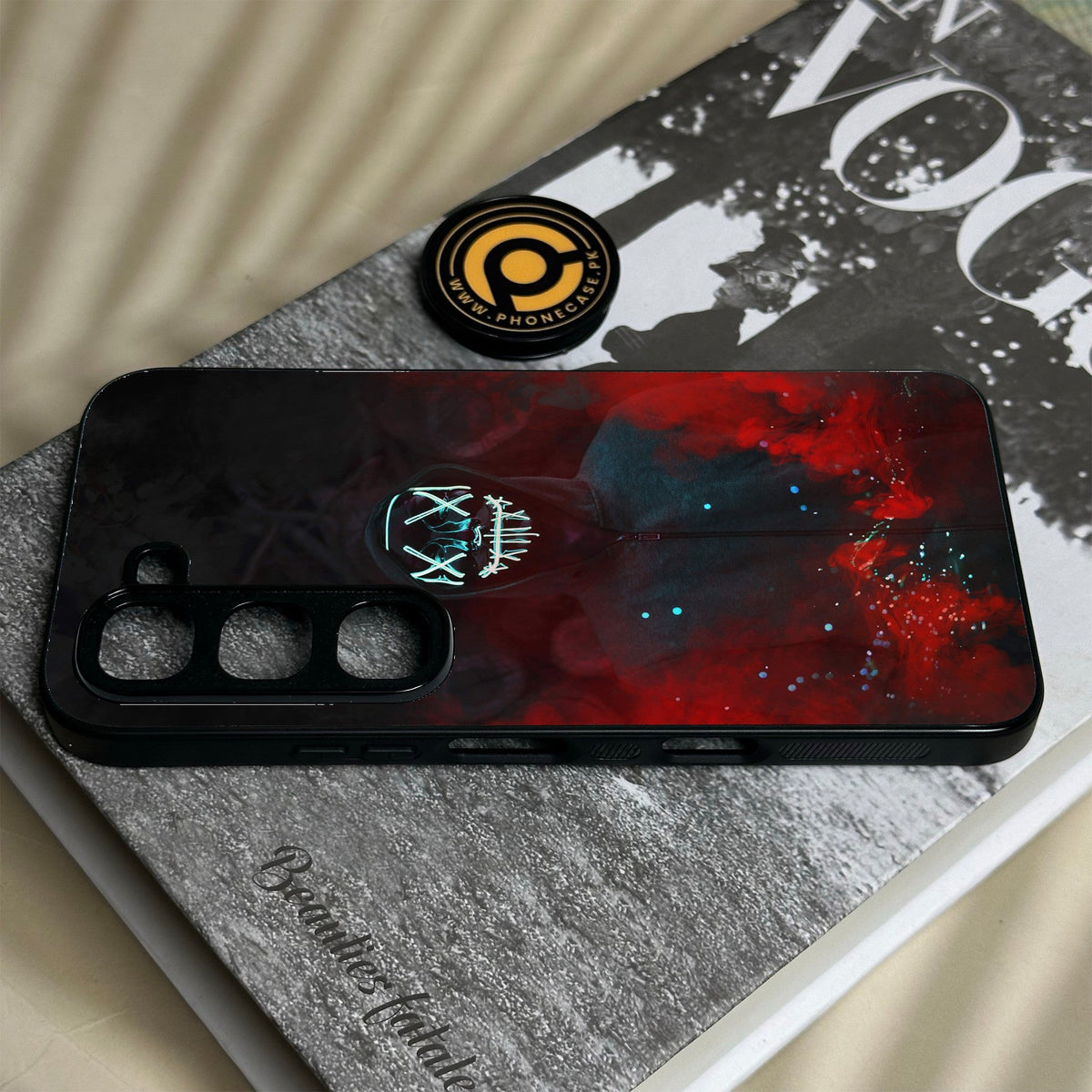 Infinix Hot 70 Pro - Anonymous 2.0 Design 3 - Premium Metal Printed Soft Bumper Shock Proof Case