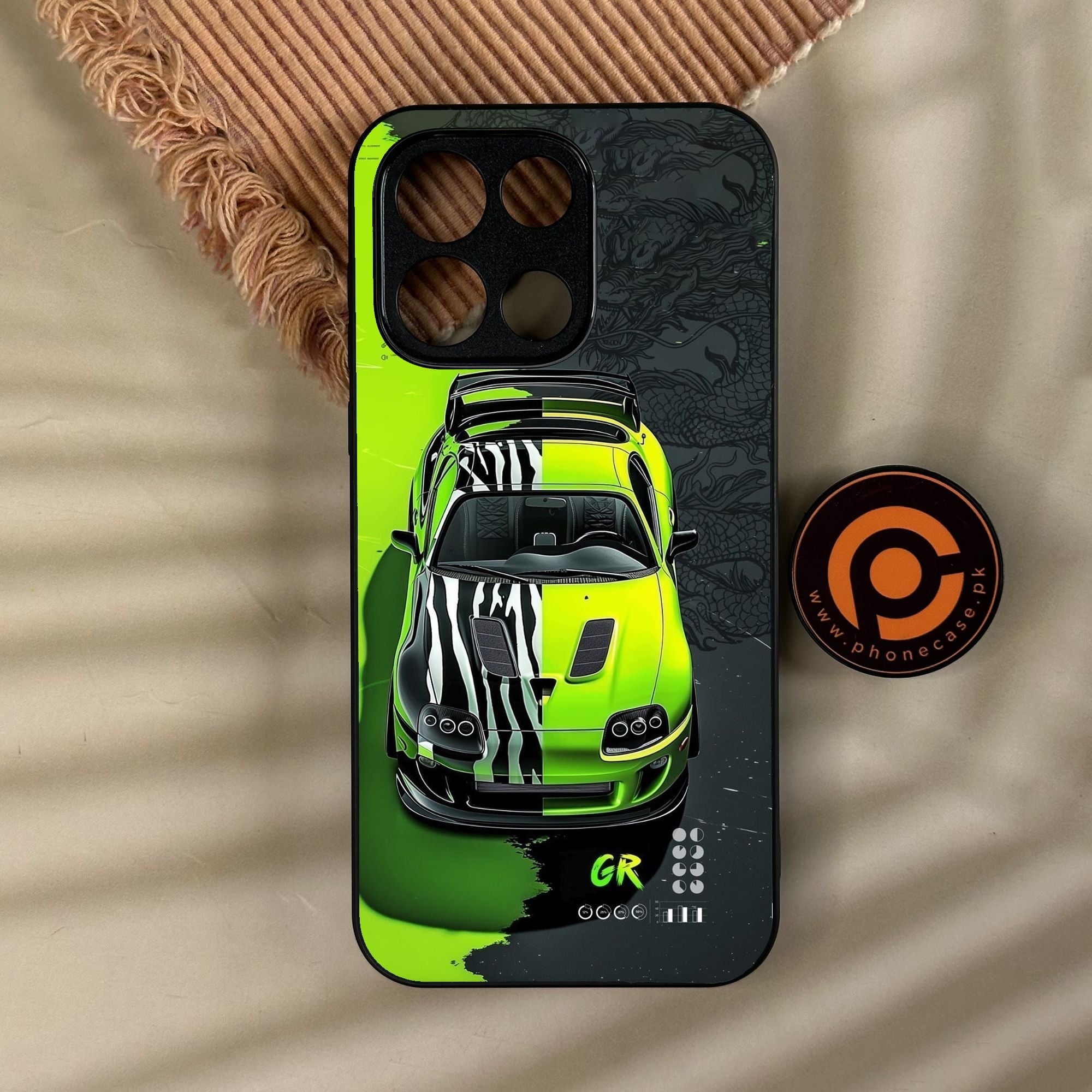 OnePlus Turbo 6 - Trish Art - Premium Metal Printed Soft Bumper Shock Proof Case