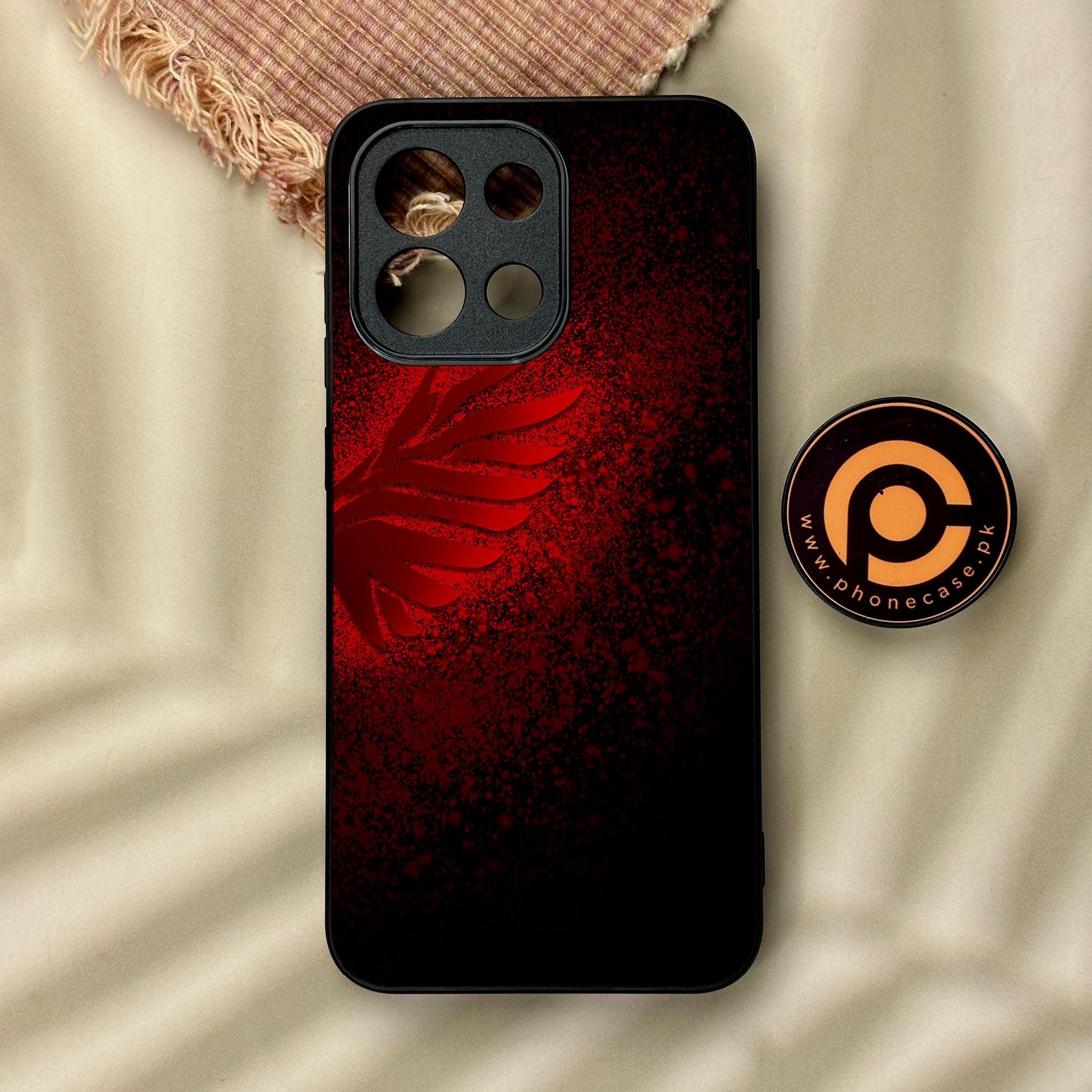 OnePlus 13T - Angel 2.0 Design 2 - Premium Metal Printed Soft Bumper Shock Proof Case