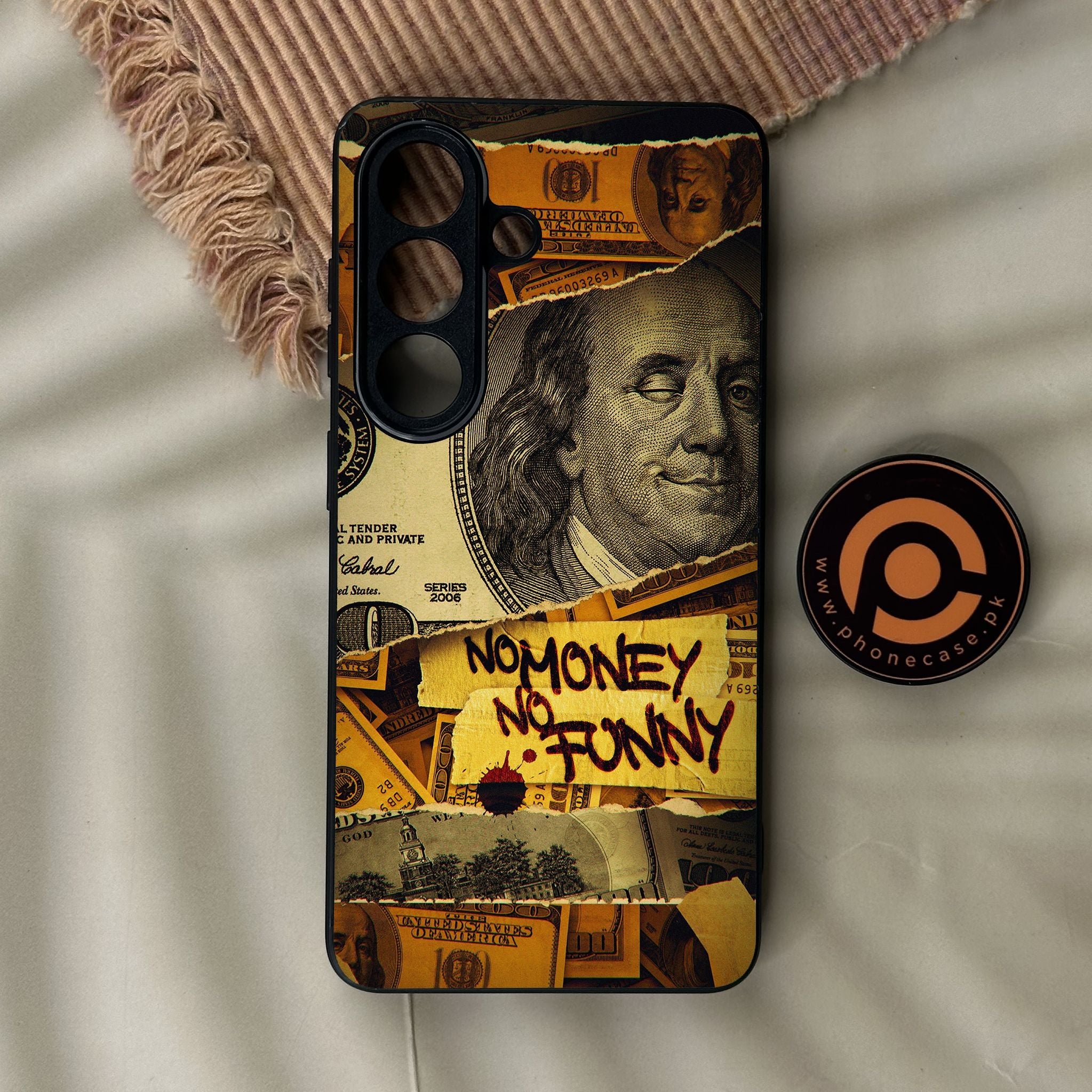 Galaxy S26 - Dollar Design 1 - Premium Metal Printed Soft Bumper Shock Proof Case