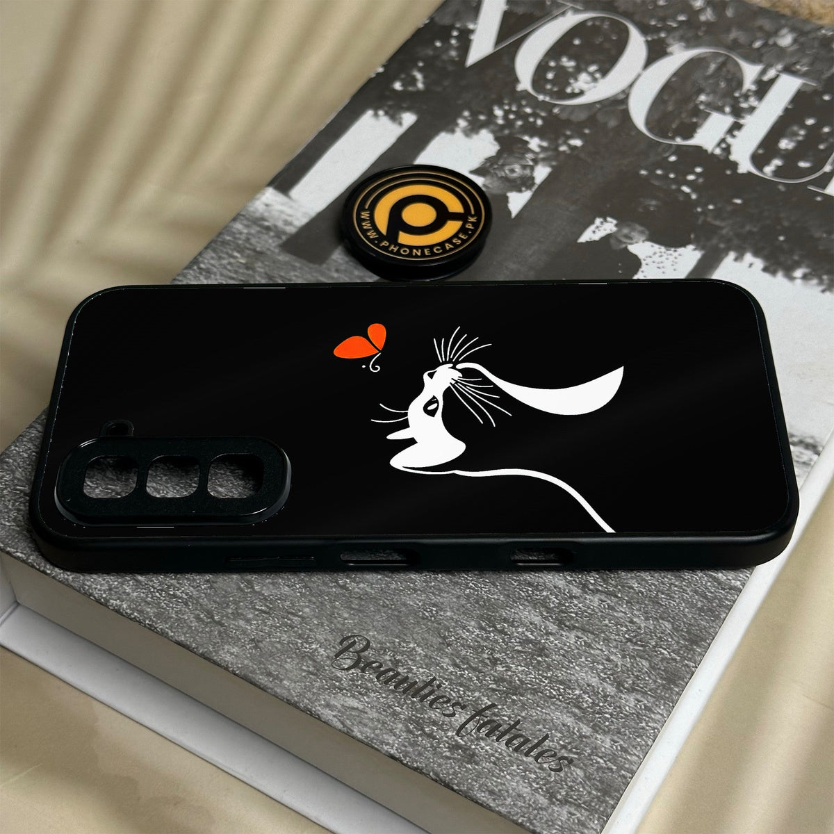 Infinix Hot 70 - Minimalistic Design 3 - Premium Metal Printed Soft Bumper Shock Proof Case
