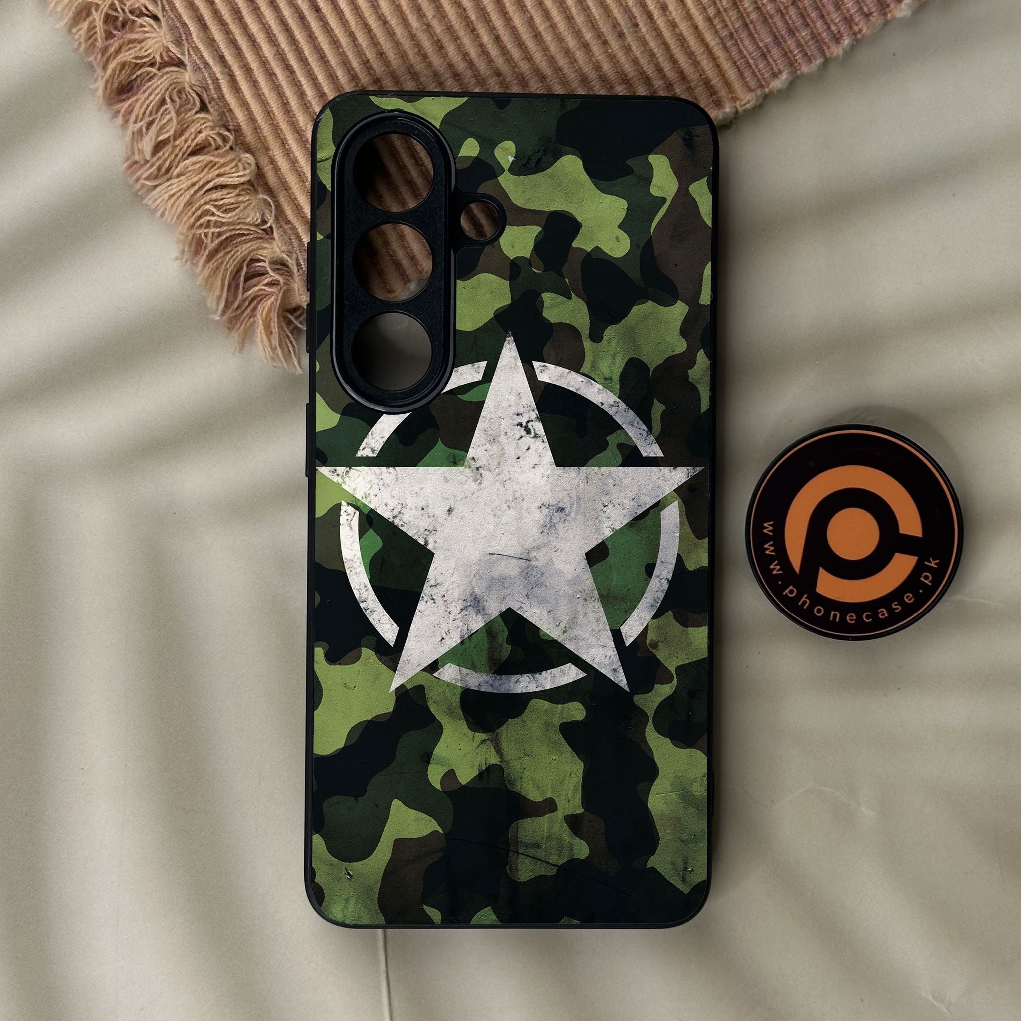 Galaxy S26 - Ndcom - Premium Metal Printed Soft Bumper Shock Proof Case