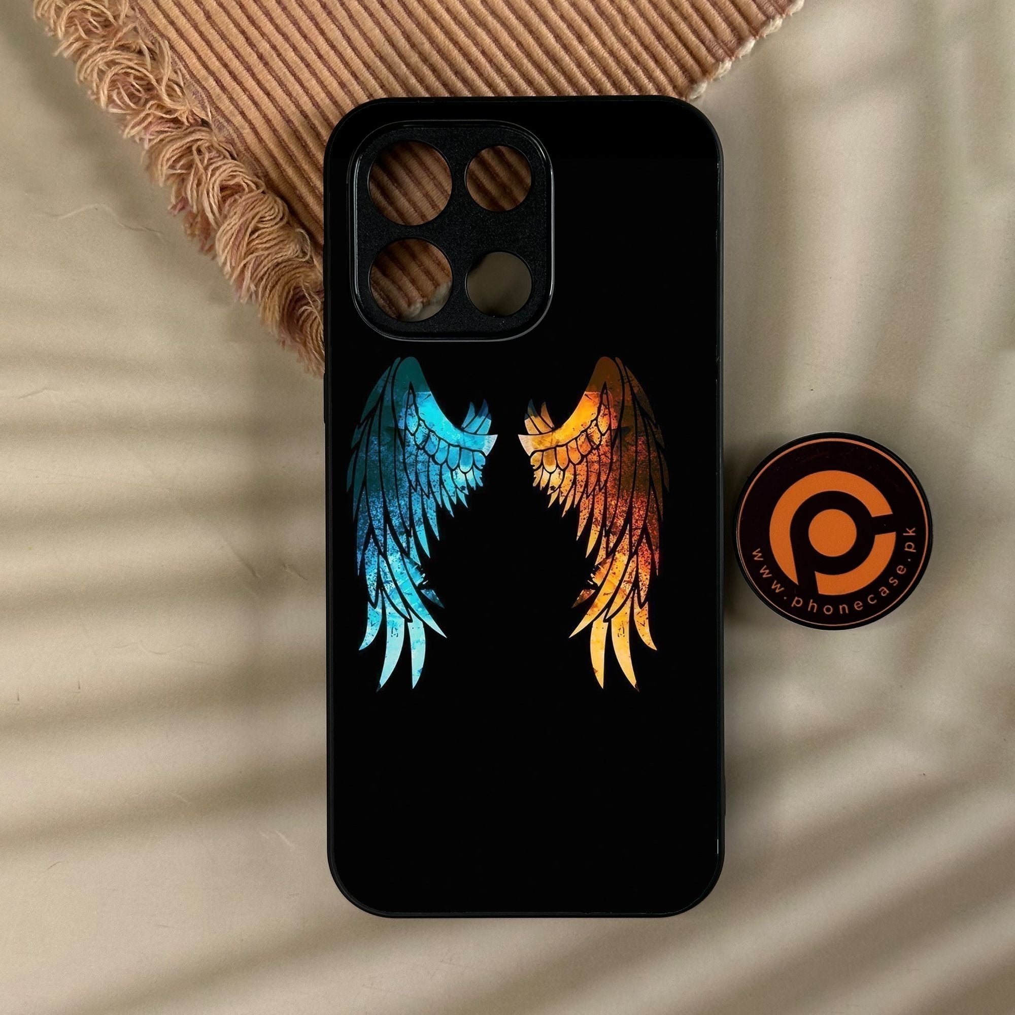 OnePlus Turbo 6 - Angel 2.0 Design 8 - Premium Metal Printed Soft Bumper Shock Proof Case
