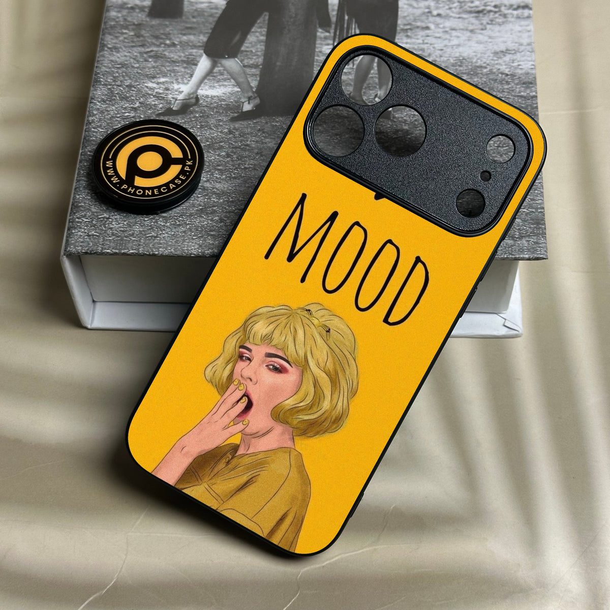 Iphone 18 Pro - Anime Girls Design 5 - Premium Metal Printed Soft Bumper Shock Proof Case
