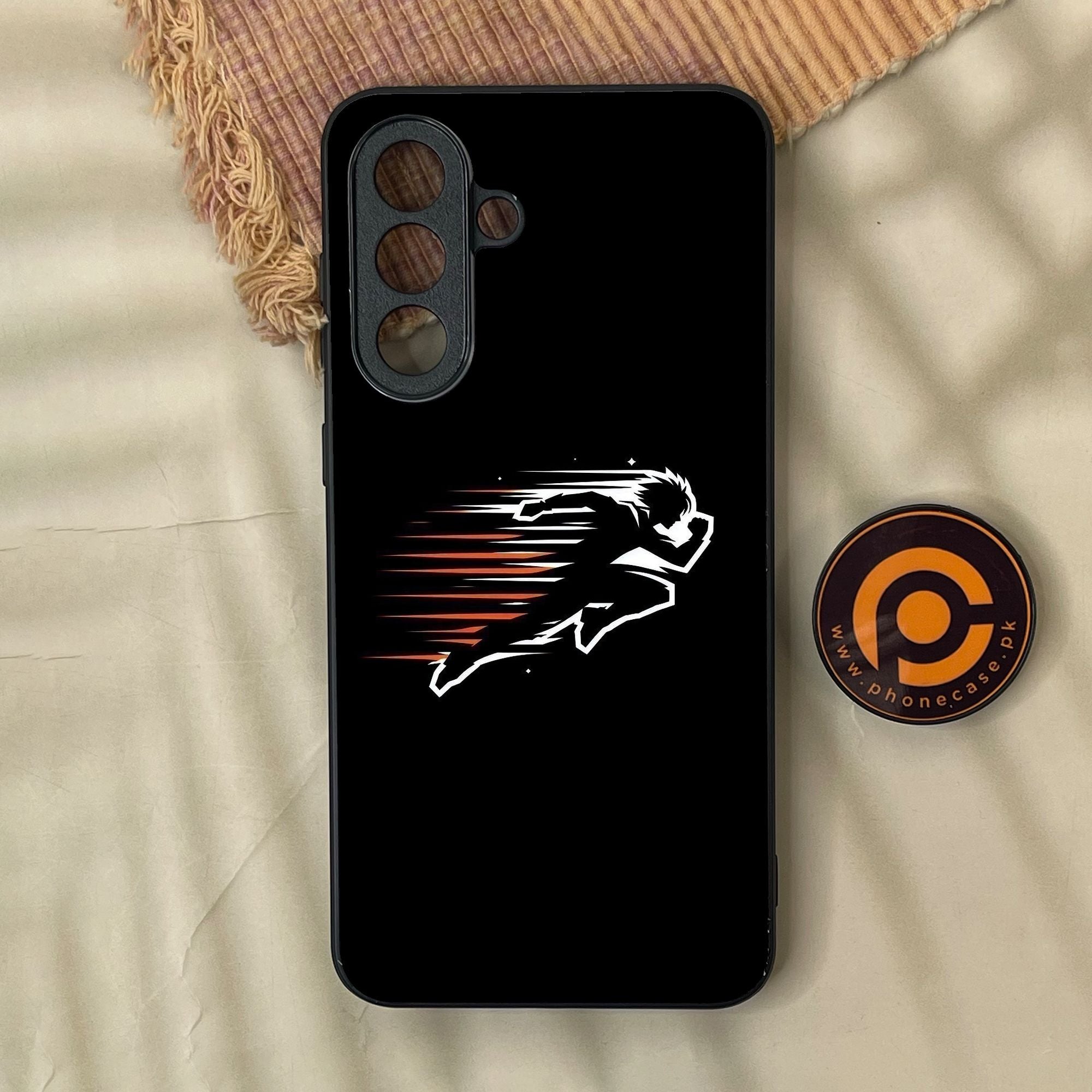 Samsung Galaxy A57 - Minimalistic Design 9 - Premium Metal Printed Soft Bumper Shock Proof Case