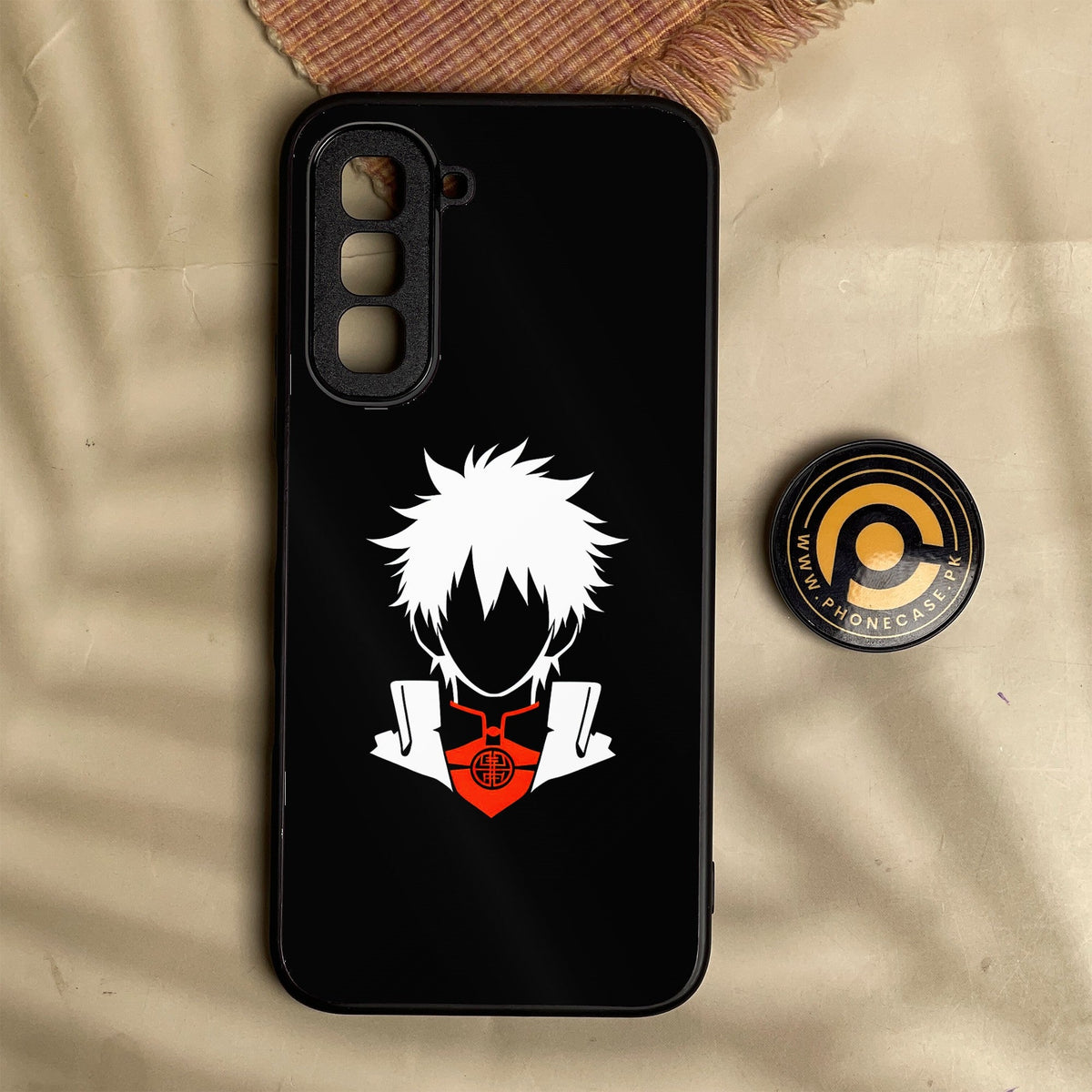 Infinix Hot 70 - Minimalistic Design 5 - Premium Metal Printed Soft Bumper Shock Proof Case