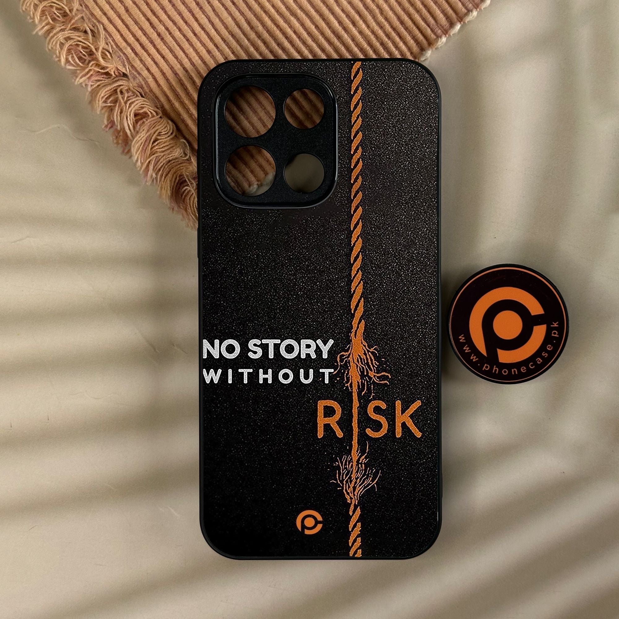 OnePlus Turbo 6 - The Risk Taker - Premium Metal Printed Soft Bumper Shock Proof Case