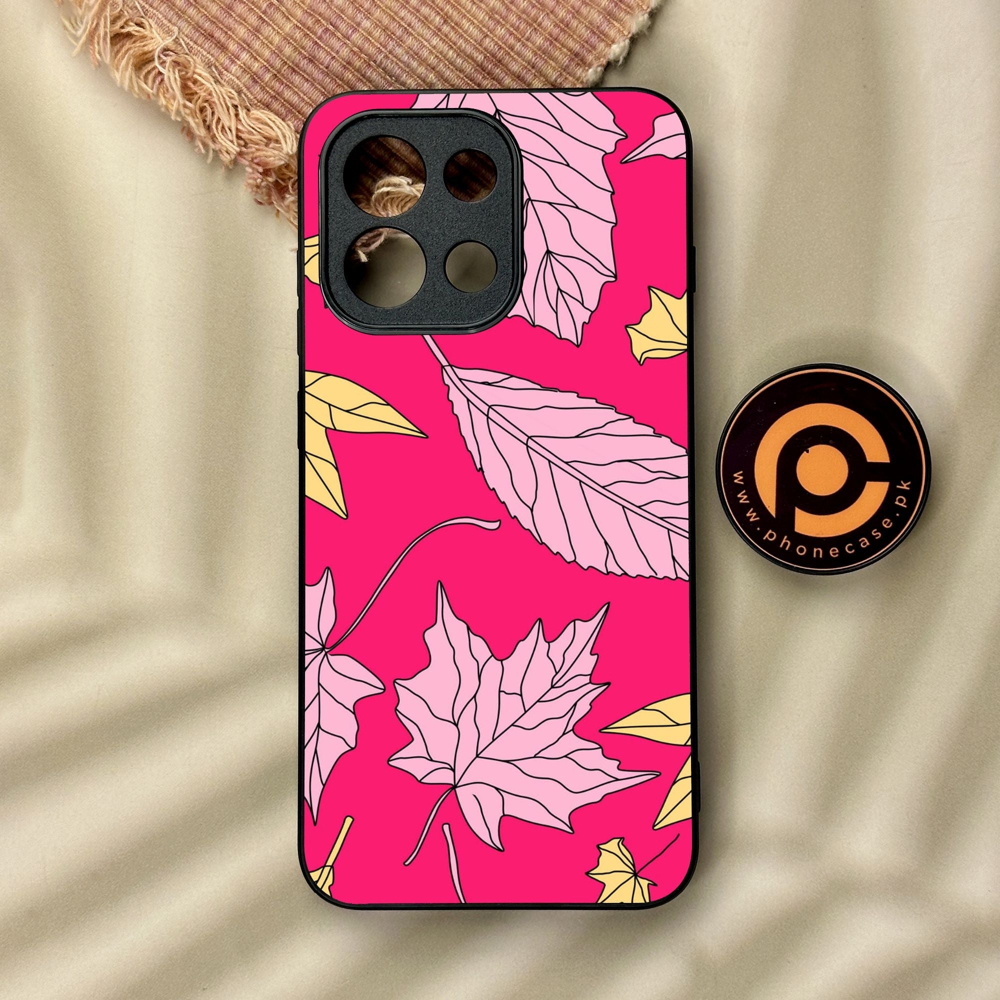 OnePlus 13T - Floral Series Design 6 - Premium Metal Printed Soft Bumper Shock Proof Case