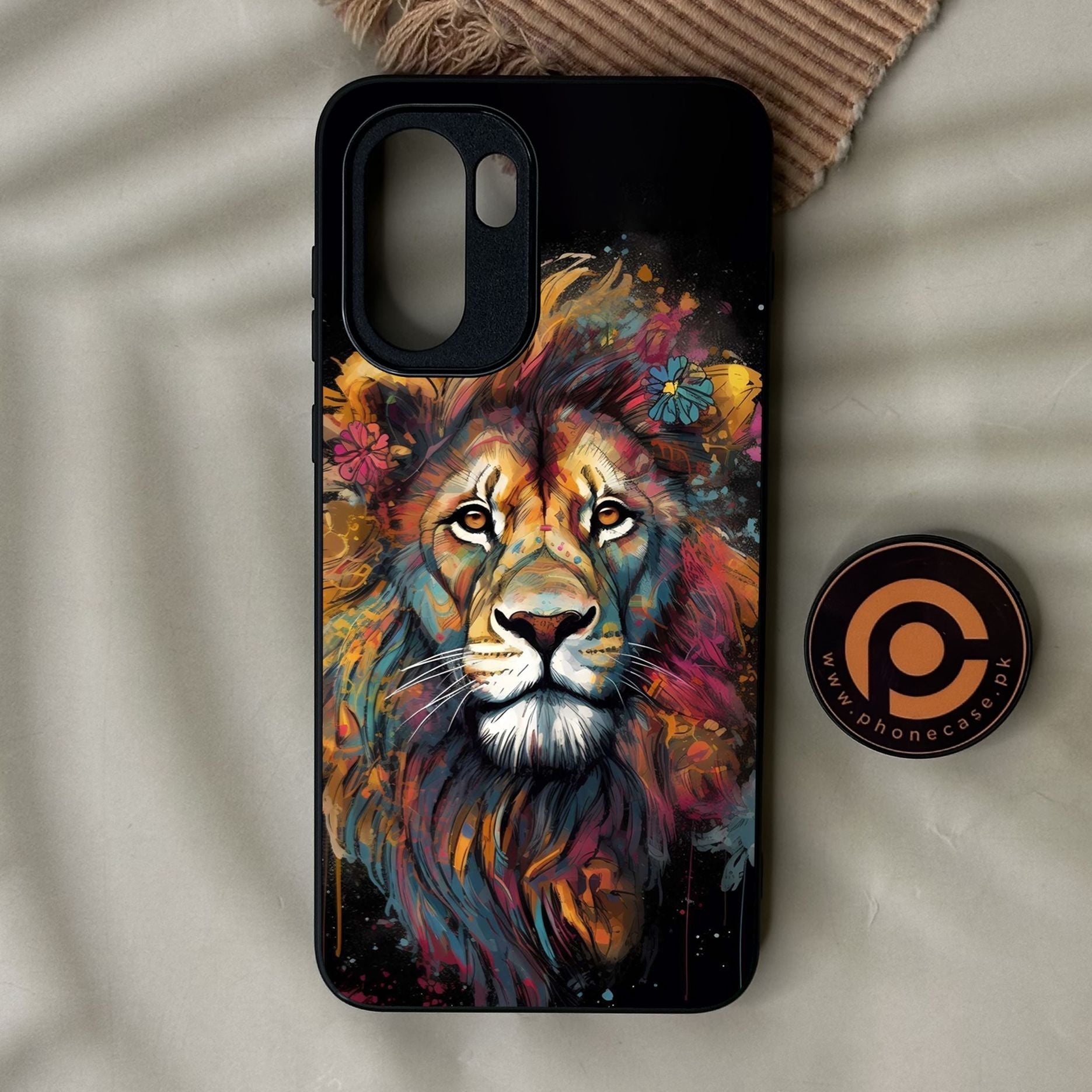 OnePlus 15R - Tiger 2.0 Design 10 - Premium Metal Printed Soft Bumper Shock Proof Case