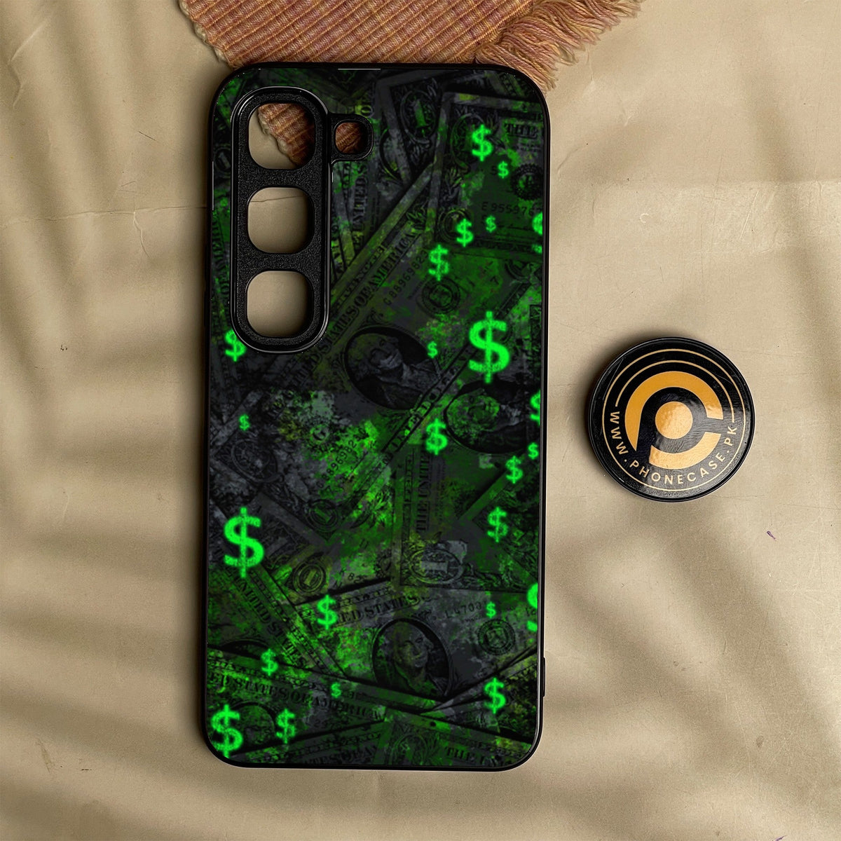 Infinix Hot 70 Pro - Dollar Design 5 - Premium Metal Printed Soft Bumper Shock Proof Case