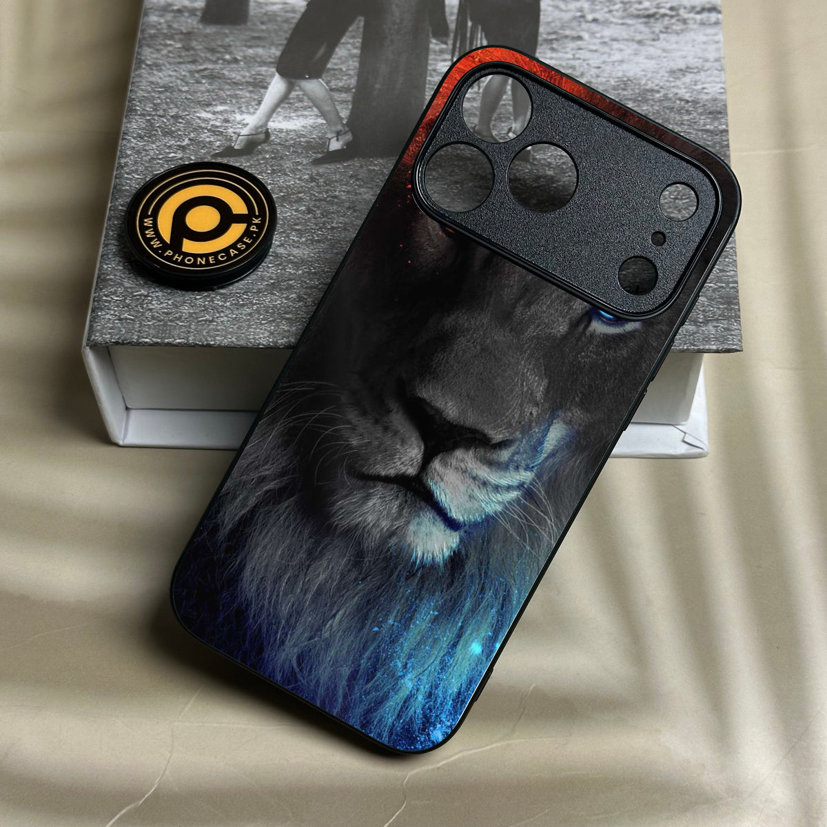 Iphone 18 Pro Max - Tiger Design 4 - Premium Metal Printed Soft Bumper Shock Proof Case