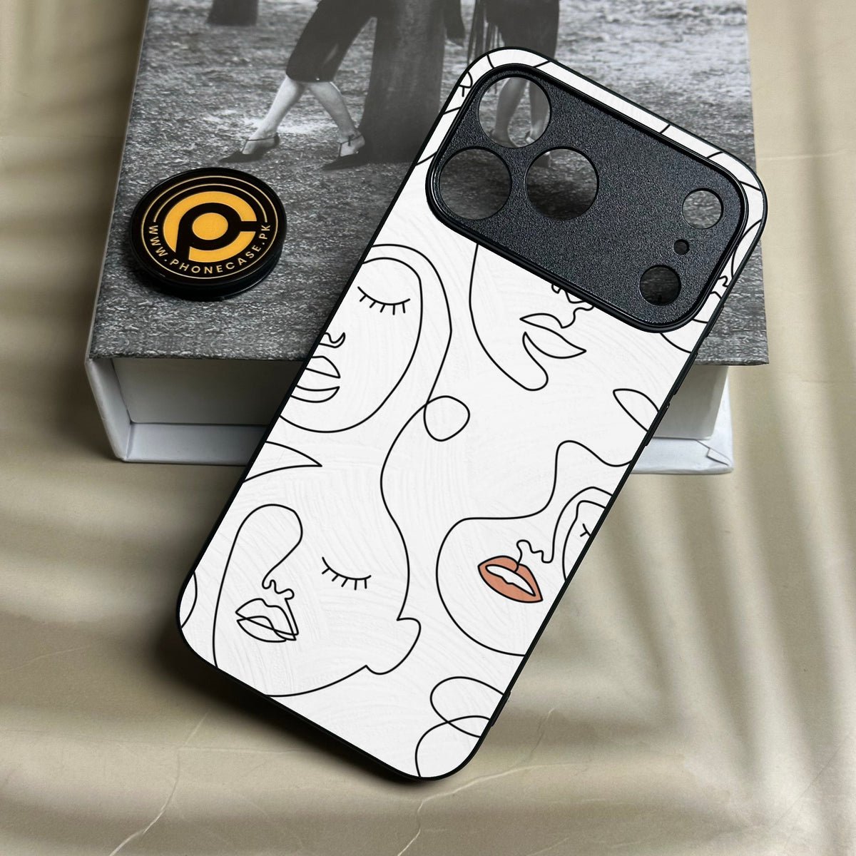 Iphone 18 Pro - Girls Design 1 - Premium Metal Printed Soft Bumper Shock Proof Case