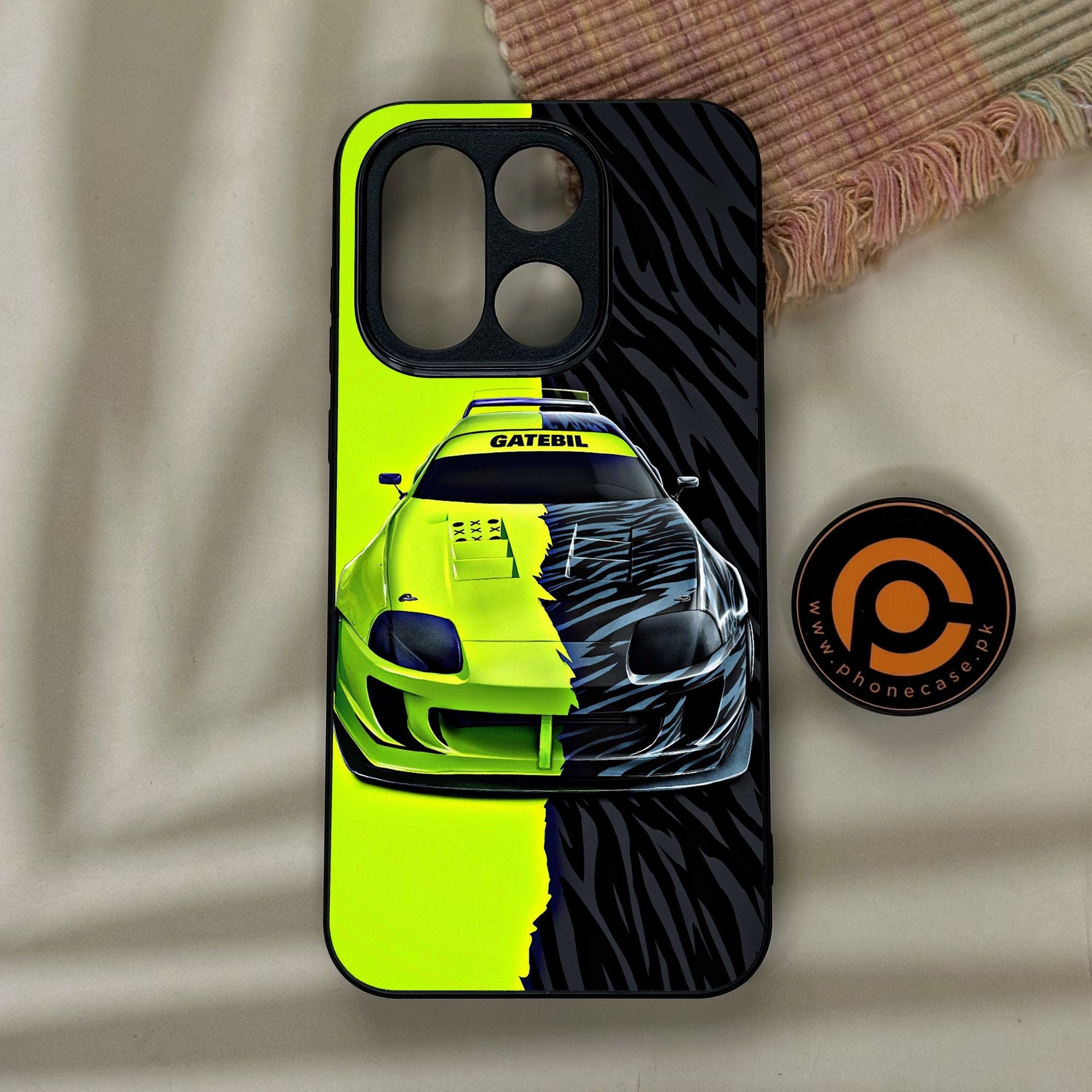 OnePlus 15 - Racing Series 2.0 Design 3 - Premium Metal Printed Soft Bumper Shock Proof Case