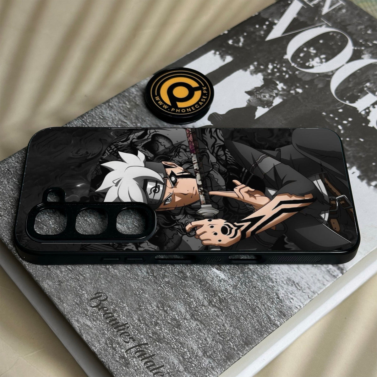Infinix Hot 70 Pro - Anime 2.0 Design 1 - Premium Metal Printed Soft Bumper Shock Proof Case