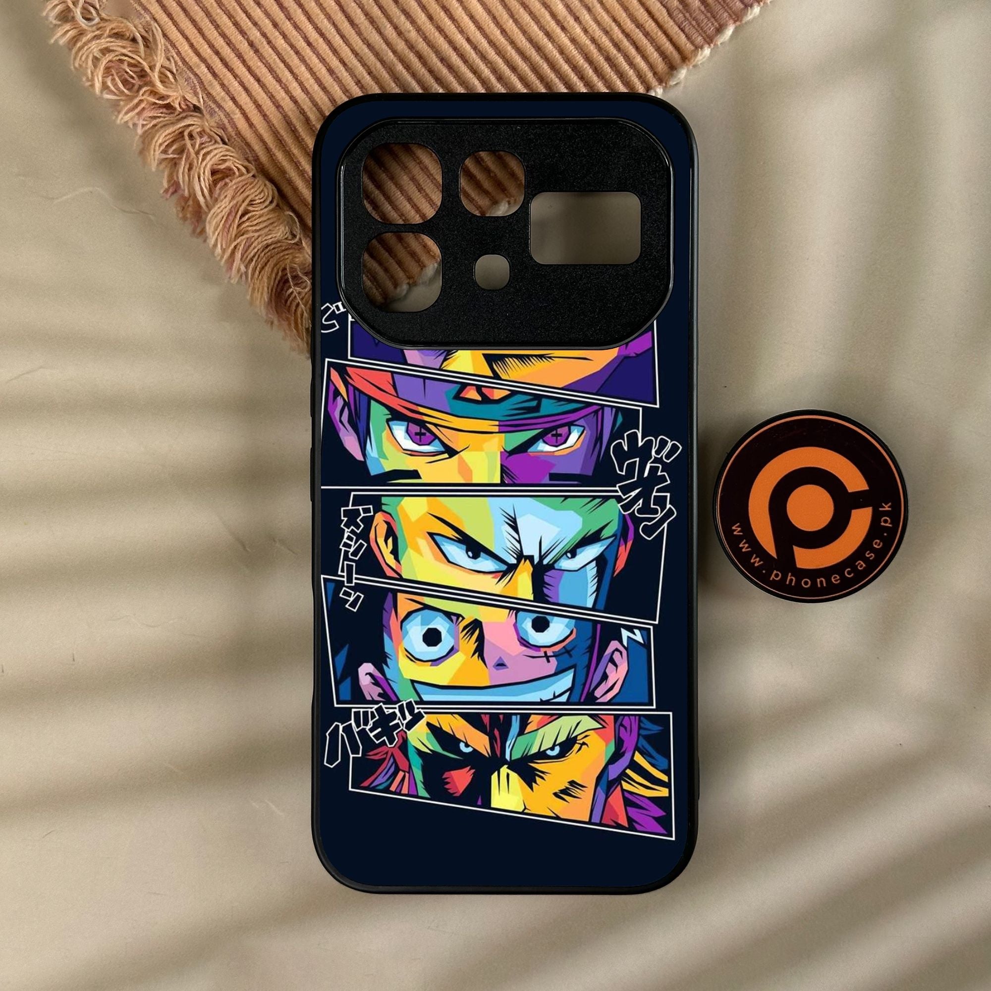 Infinix Note 60 - Anime 2.0 Design 8 - Premium Metal Printed Soft Bumper Shock Proof Case