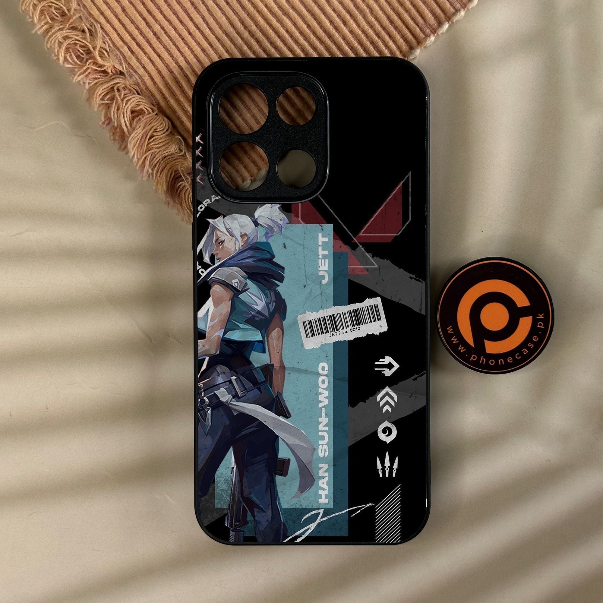 OnePlus Turbo 6 - Battle-Ready Design 4 - Premium Metal Printed Soft Bumper Shock Proof Case