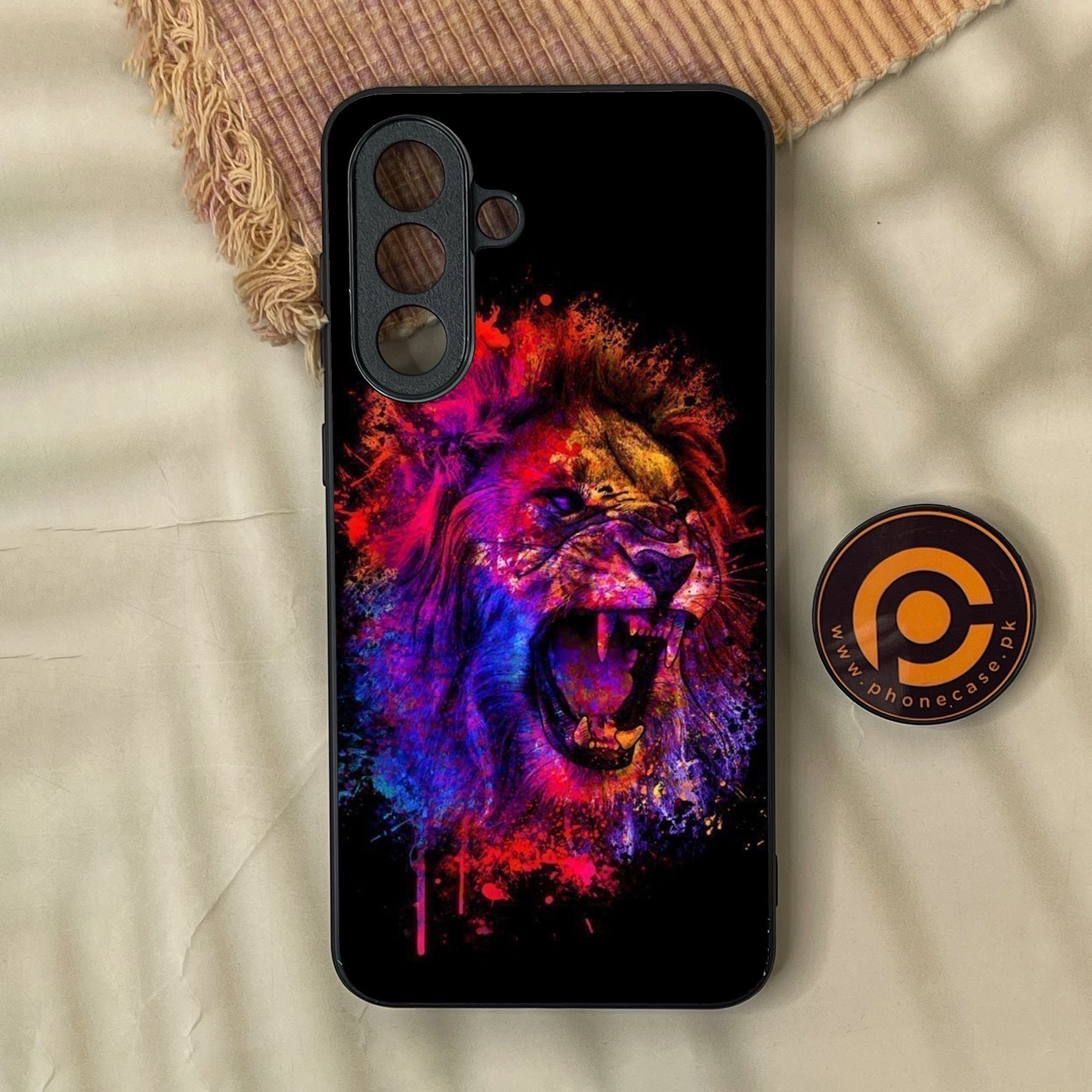 Samsung Galaxy A57 - Tiger 2.0 Design 5 - Premium Metal Printed Soft Bumper Shock Proof Case