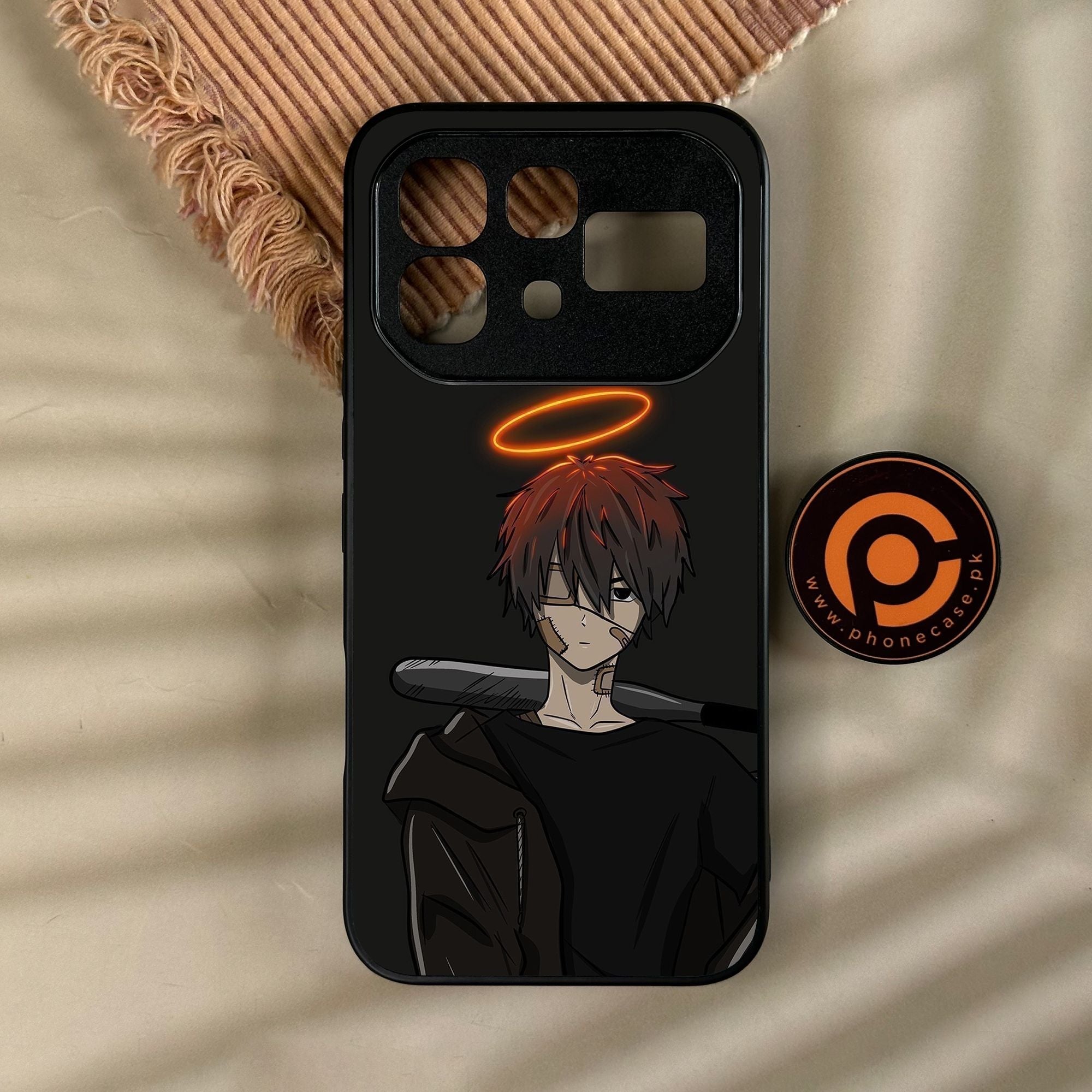 Infinix Note 60 Pro - Anime Series Design 6 - Premium Metal Printed Soft Bumper Shock Proof Case