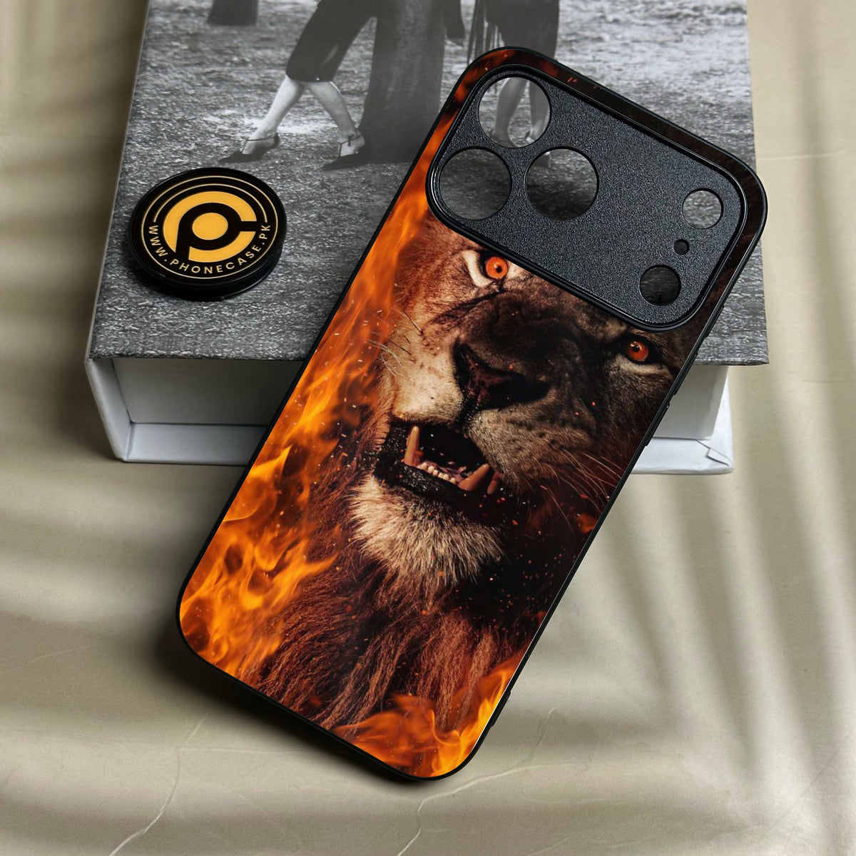 Iphone 18 Pro Max - Tiger Design 2 - Premium Metal Printed Soft Bumper Shock Proof Case