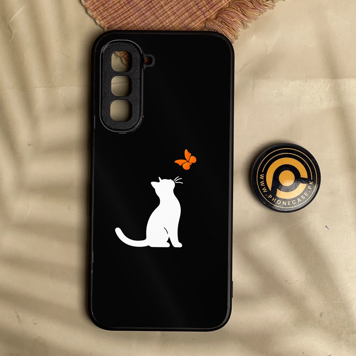 Infinix Hot 70 - Minimalistic Design 10 - Premium Metal Printed Soft Bumper Shock Proof Case