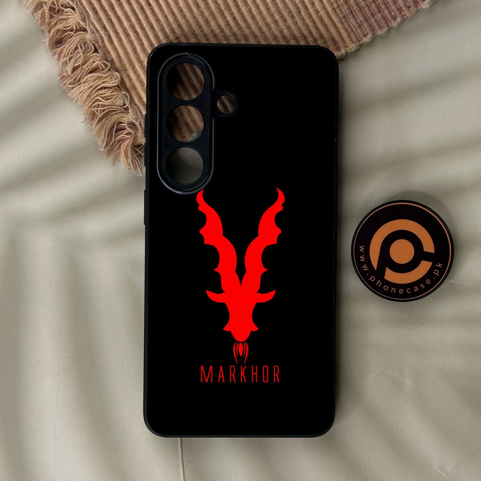Galaxy S26 - Markhor Design 10 - Premium Metal Printed Soft Bumper Shock Proof Case