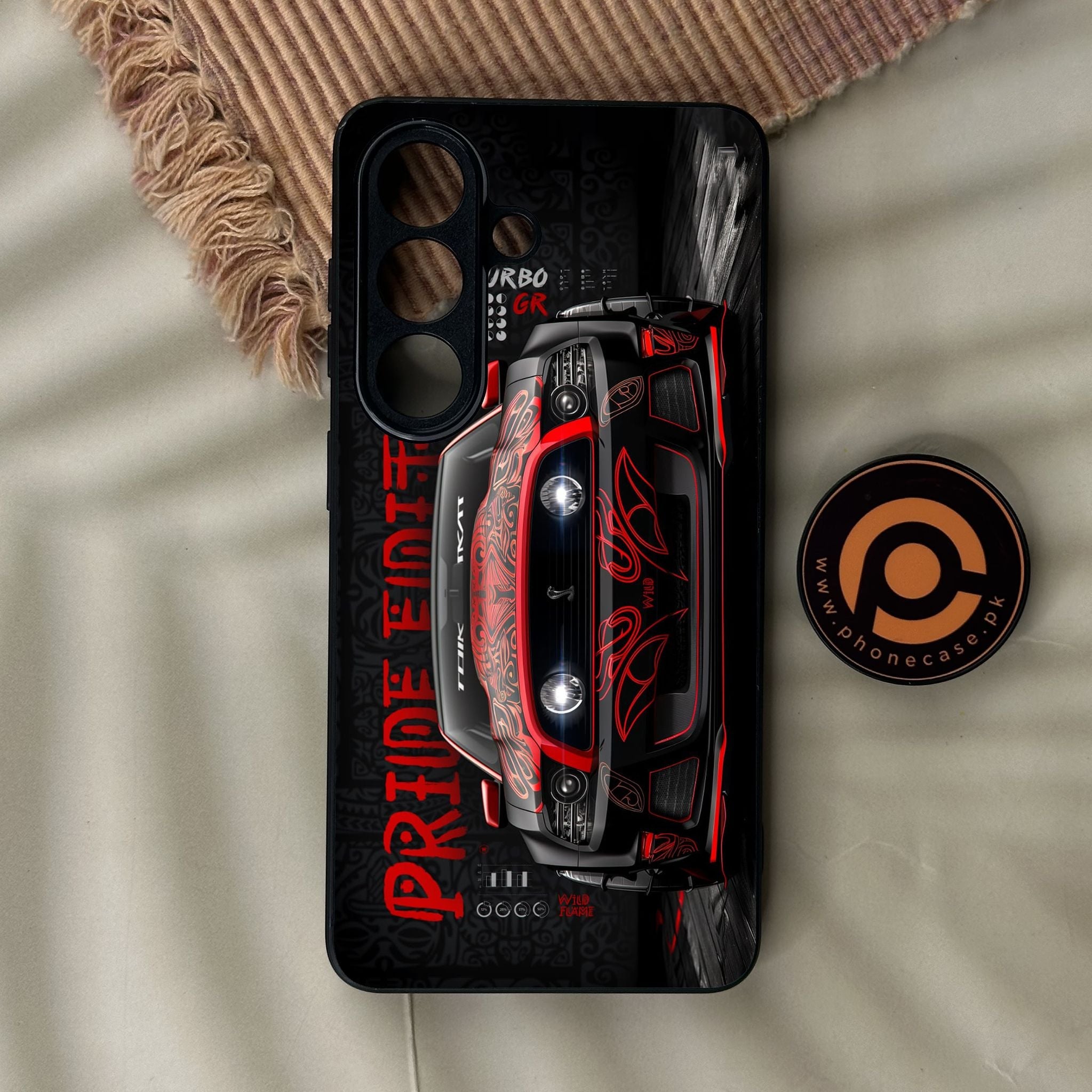Galaxy S26 - Cobra X Racing Car - Premium Metal Printed Soft Bumper Shock Proof Case