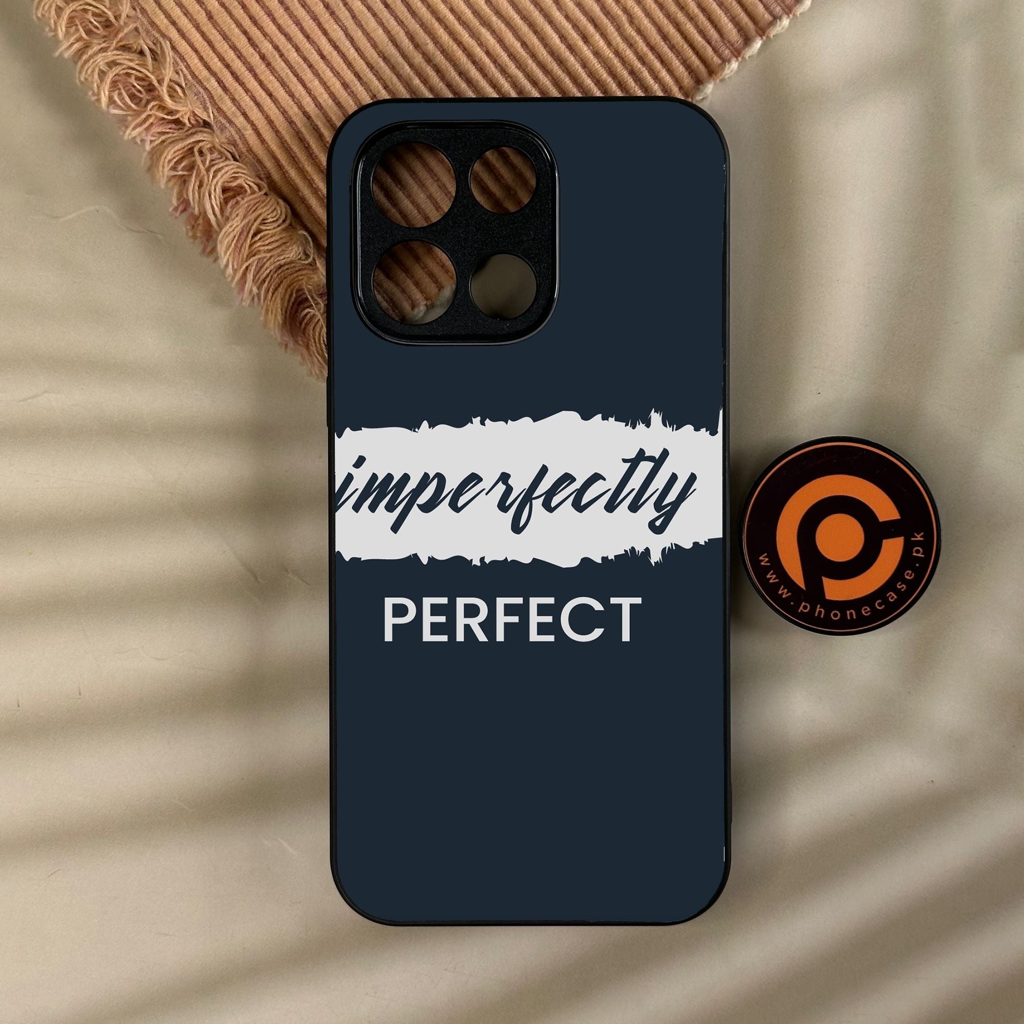 OnePlus Turbo 6 - Imperfectly - Premium Metal Printed Soft Bumper Shock Proof Case