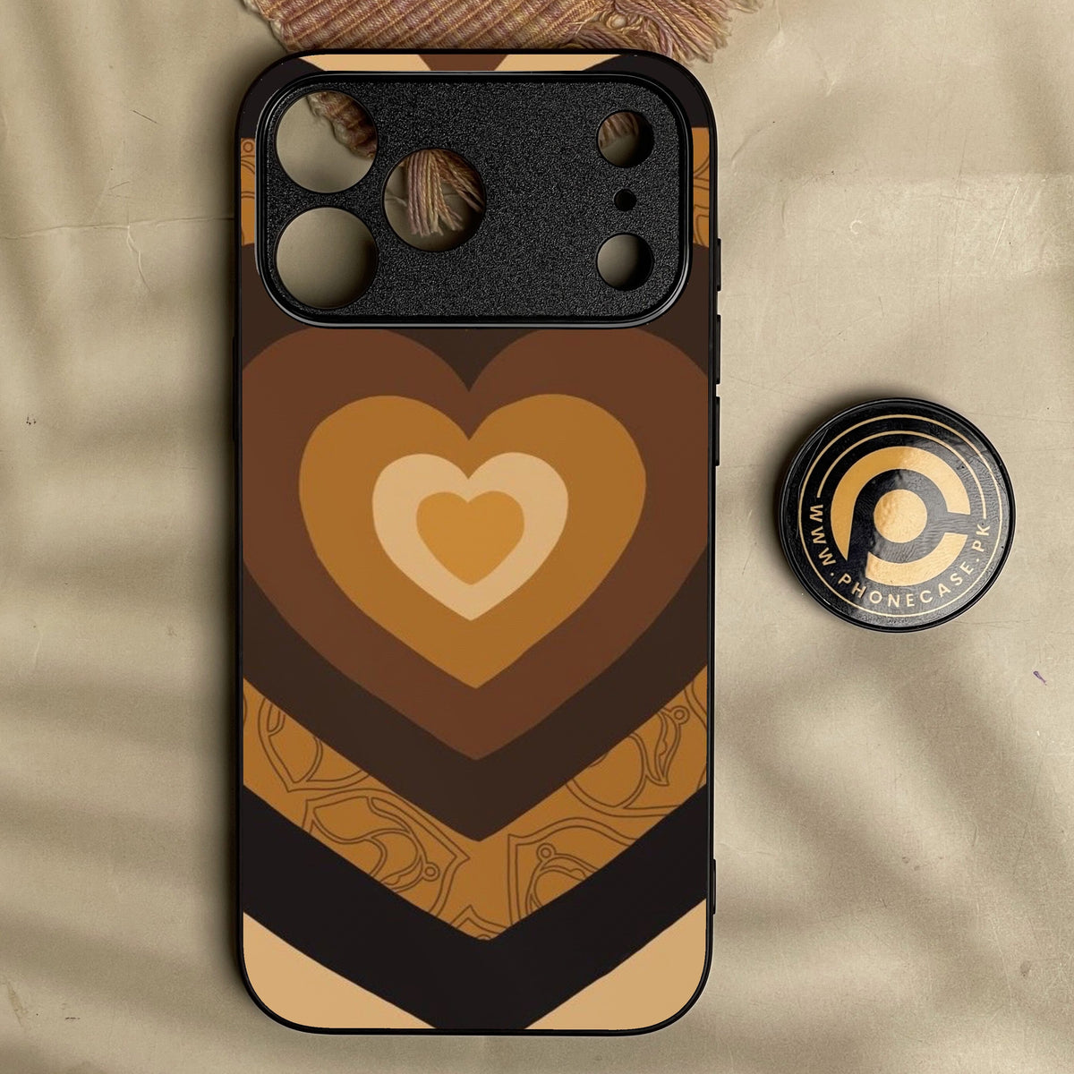 Iphone 18 Pro - Heart 2.0 Design 5 - Premium Metal Printed Soft Bumper Shock Proof Case