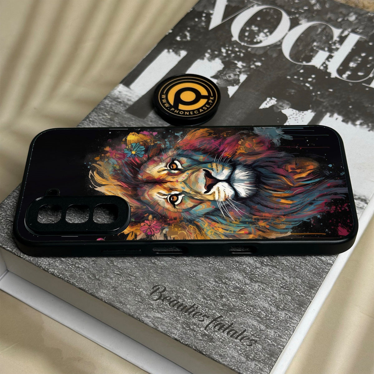 Infinix Hot 70 - Tiger 2.0 Design 10 - Premium Metal Printed Soft Bumper Shock Proof Case