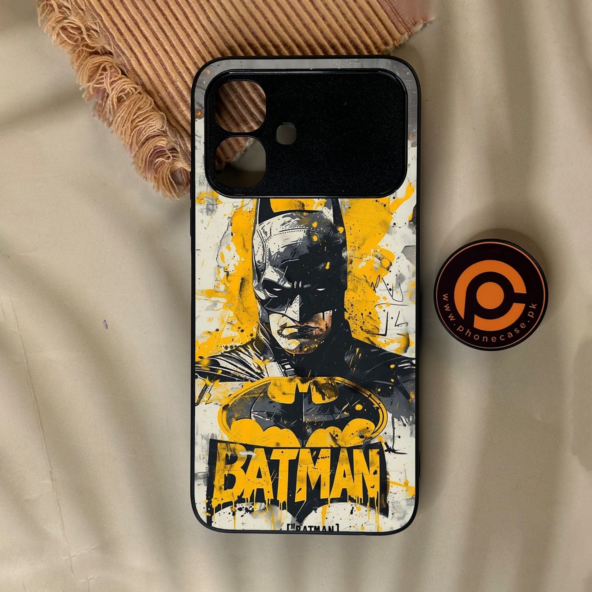 Infinix Smart 20 - Urban Knight - Premium Metal Printed Soft Bumper Shock Proof Case