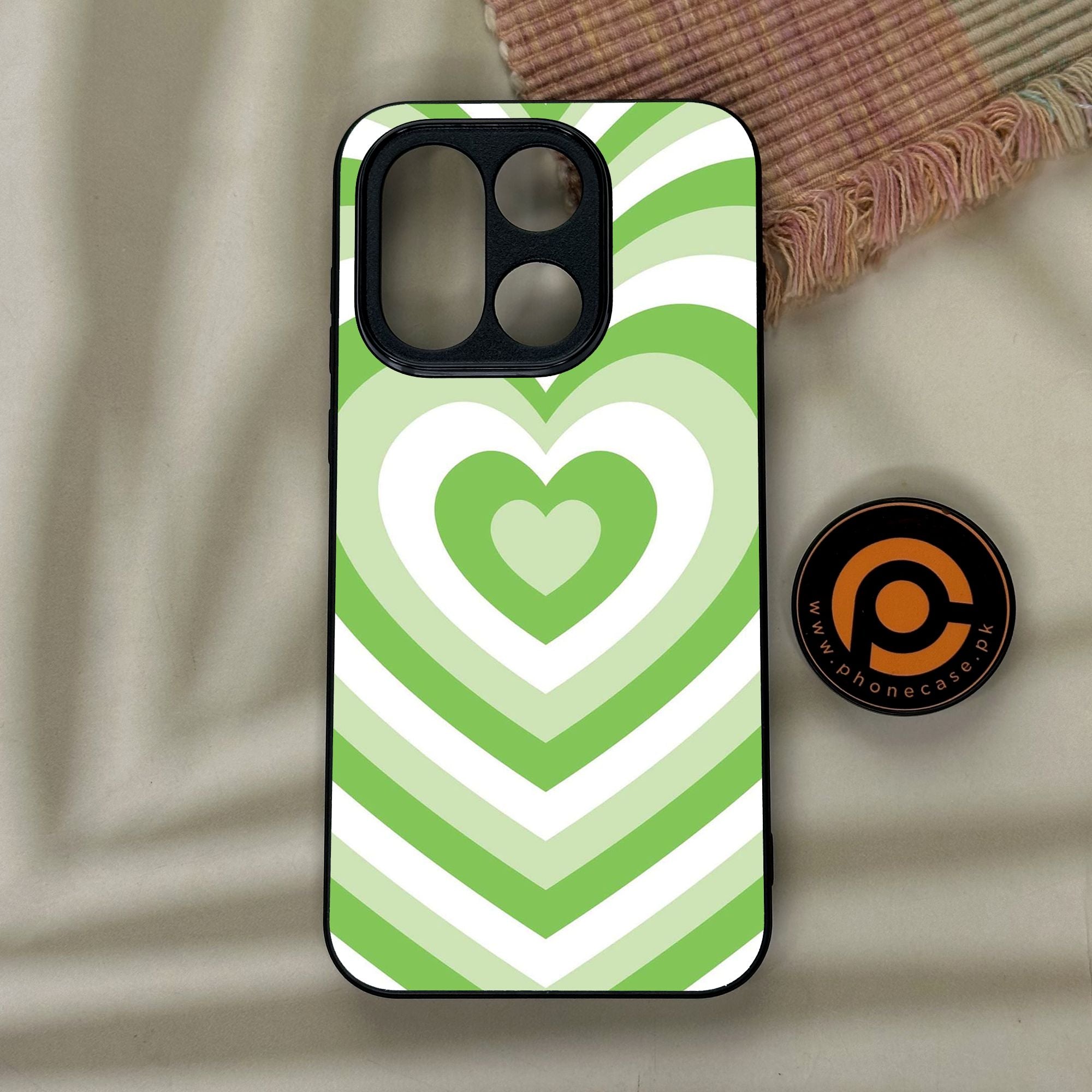 OnePlus 15 - Heartbeat Design 10 - Premium Metal Printed Soft Bumper Shock Proof Case