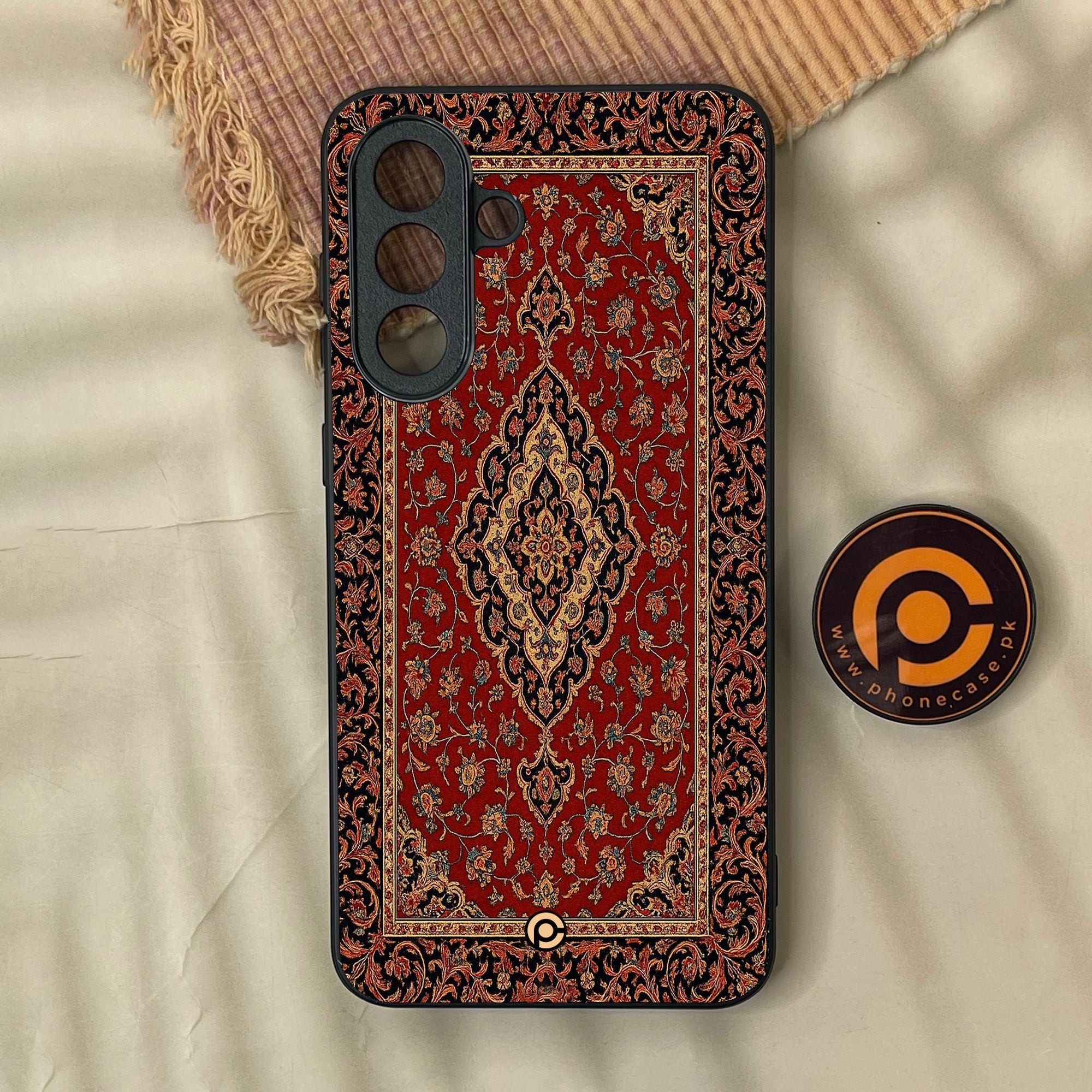 Samsung Galaxy A57 - Persian Rug Design 1 - Premium Metal Printed Soft Bumper Shock Proof Case