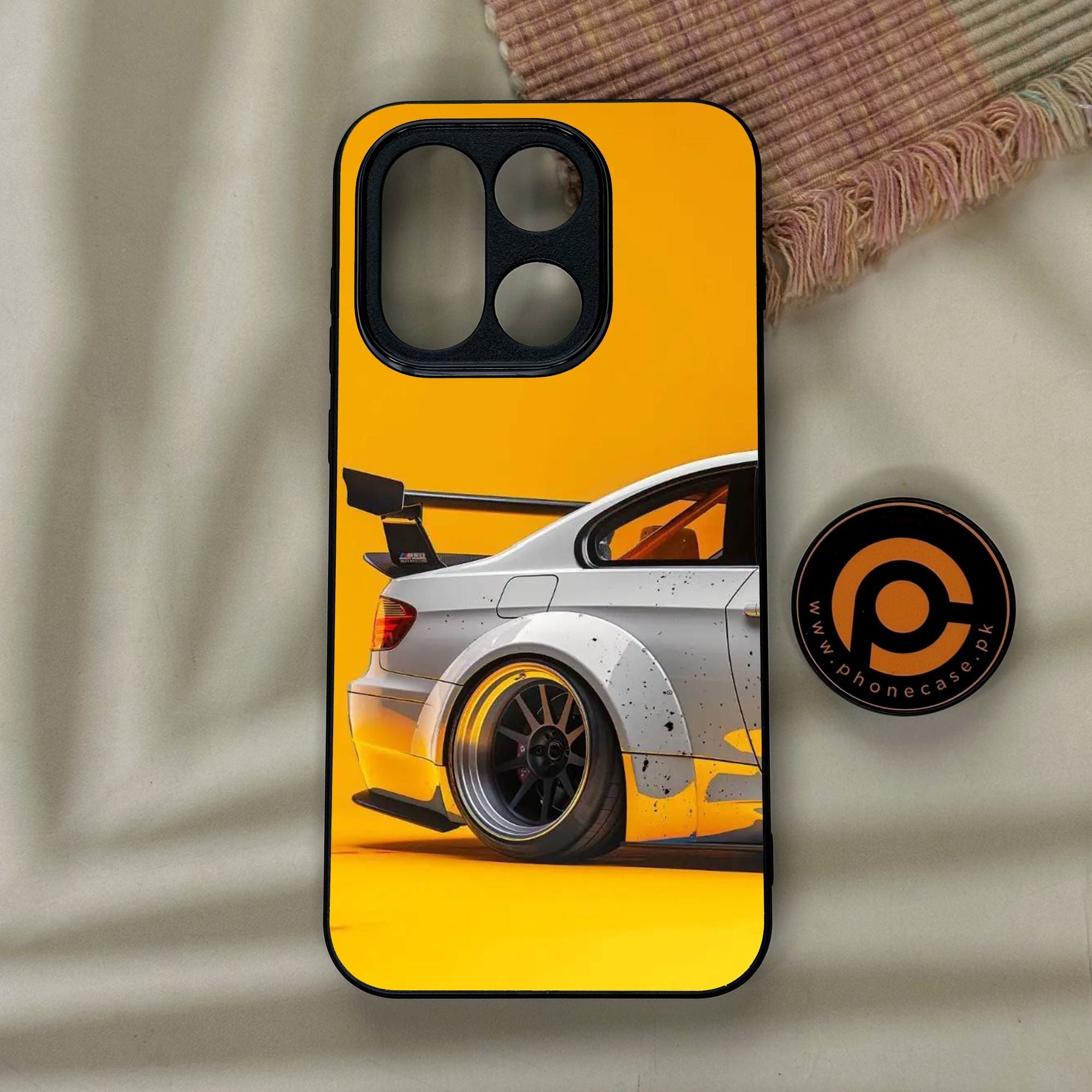 OnePlus 15 - M3 Gt2 Racing Car - Premium Metal Printed Soft Bumper Shock Proof Case