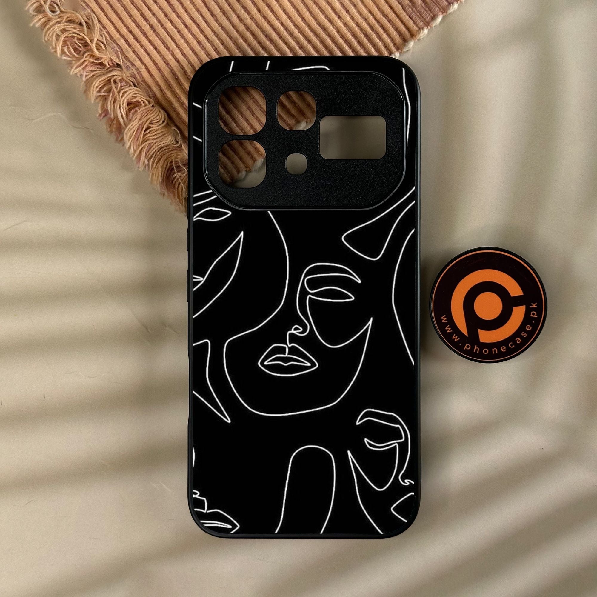 Infinix Note 60 Pro - Girls Design 2 - Premium Metal Printed Soft Bumper Shock Proof Case