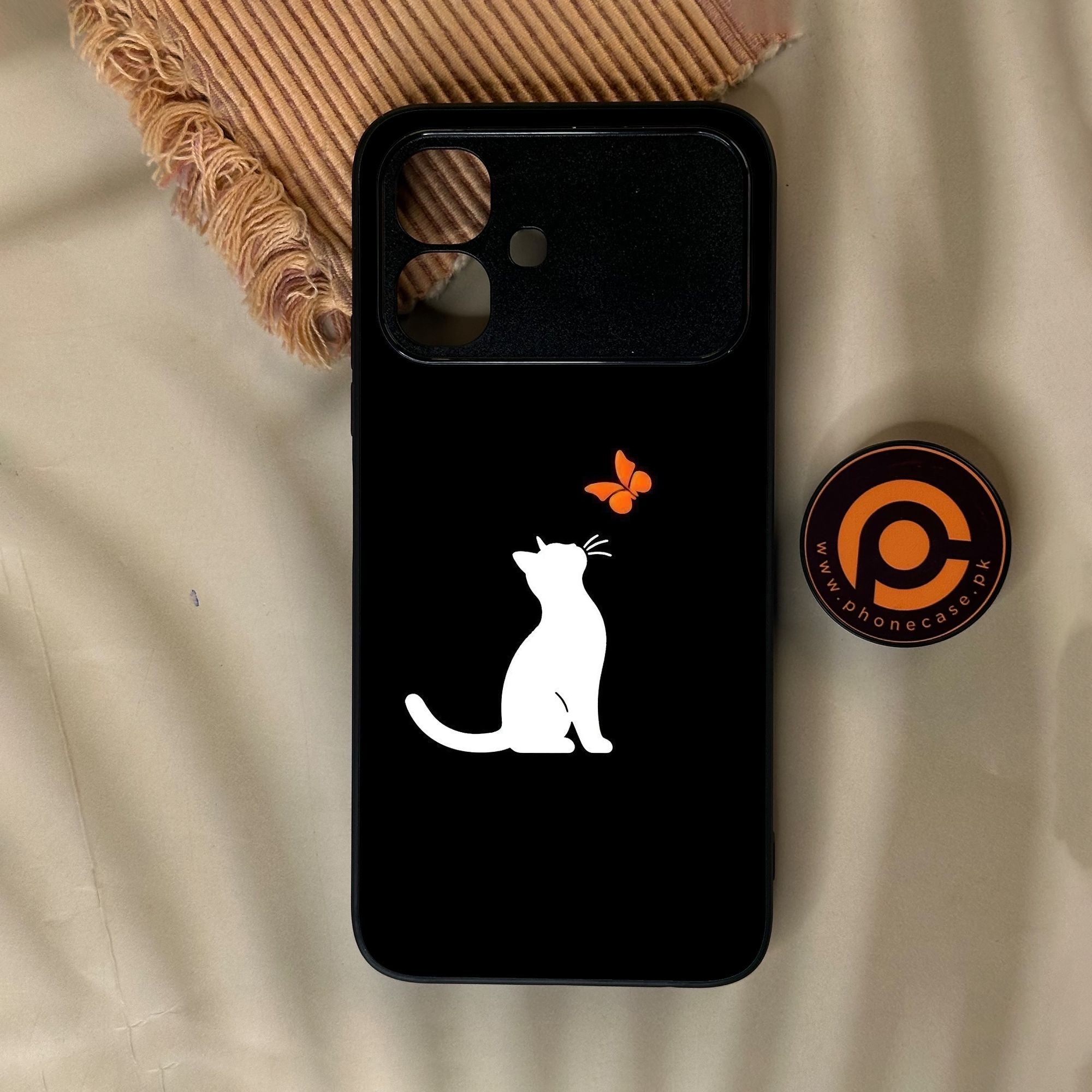 Infinix Smart 20 - Minimalistic Design 10 - Premium Metal Printed Soft Bumper Shock Proof Case